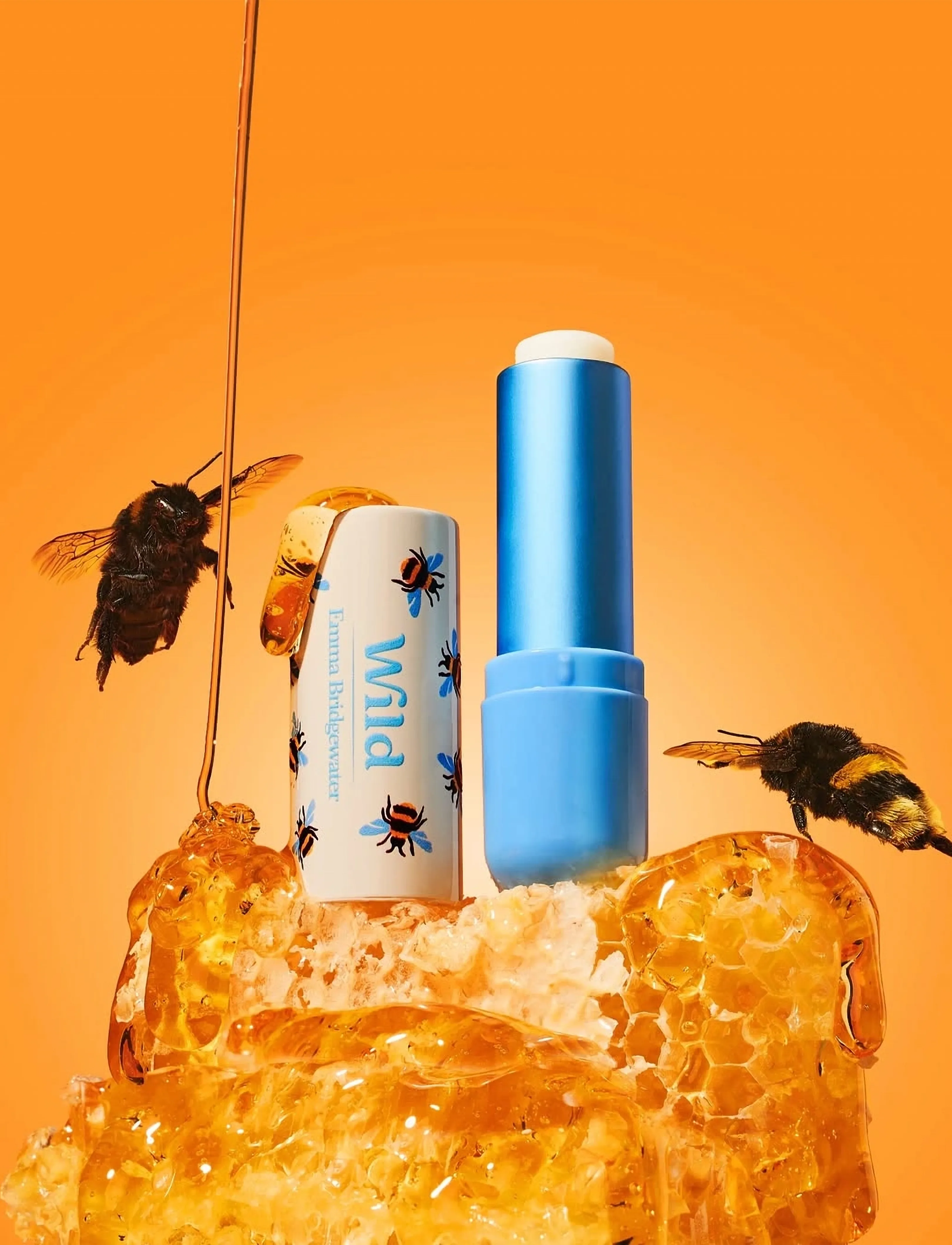 Wild Wild Lip Balm Bee Case Manuka Honey, 4.5 GR, Nude, Lip Care > Lip Balm, Dame