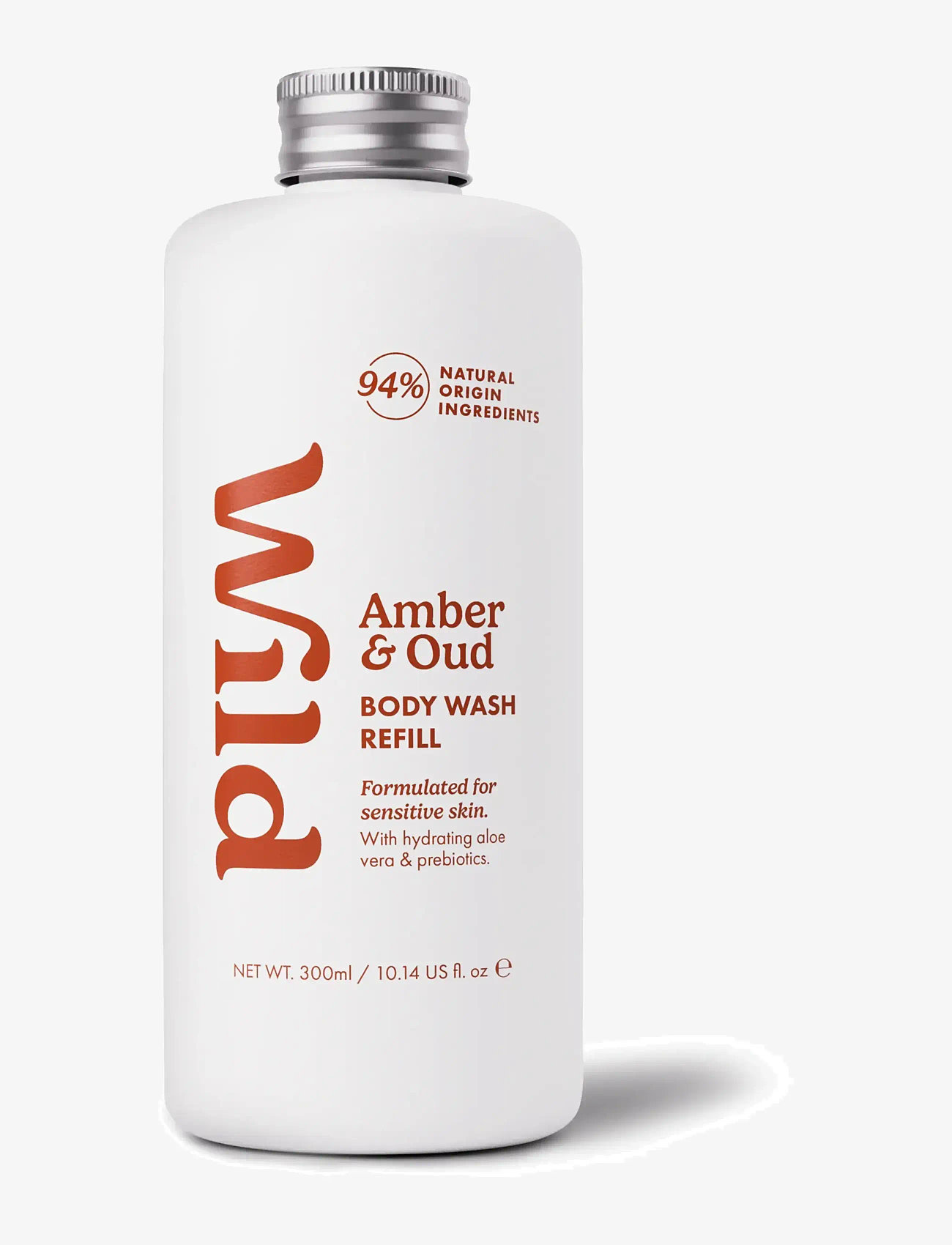 Wild - Wild body wash refill amber oud - shower gel & bruseolier - white - 0