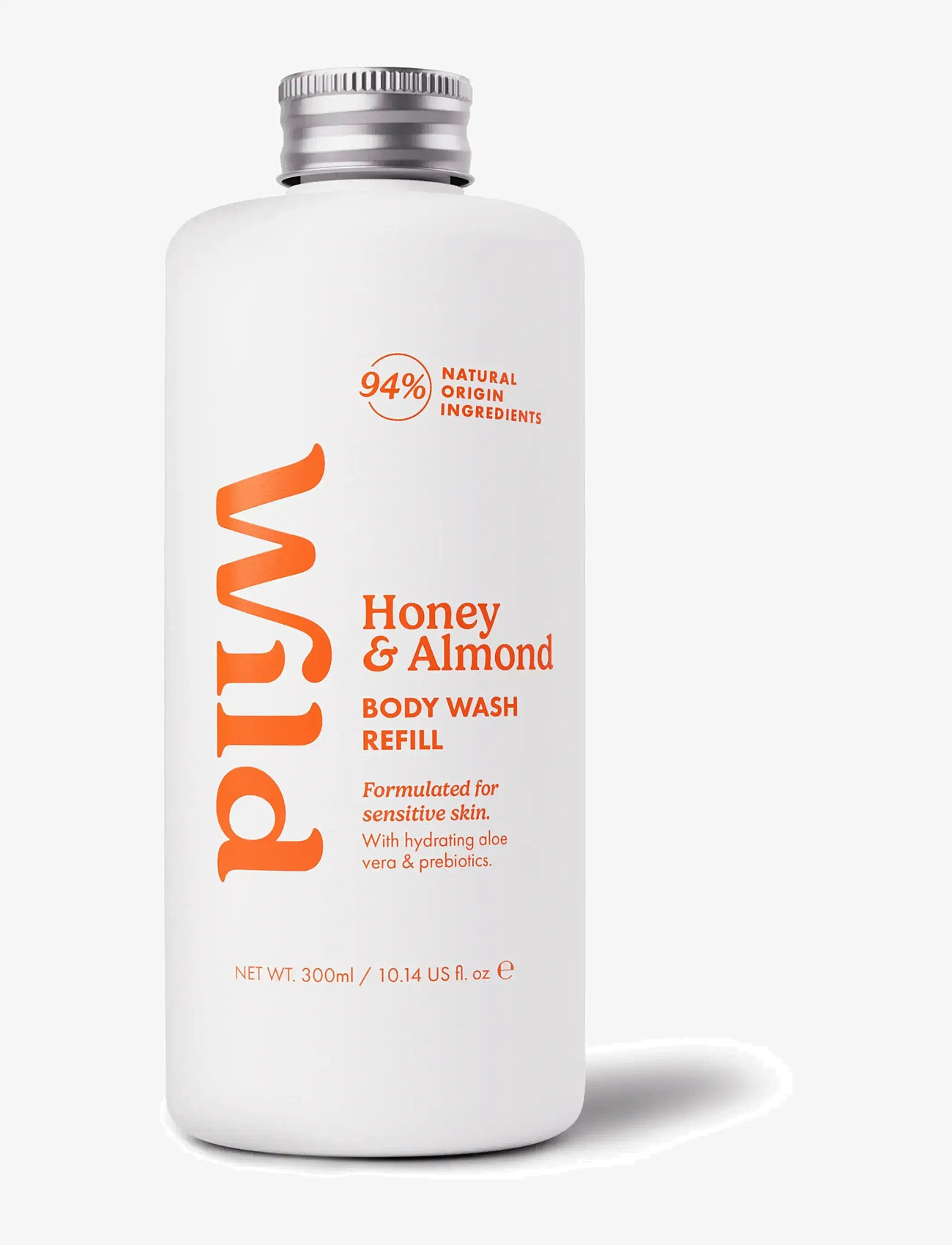 Wild - Wild body wash refill honey almond - shower gel & bruseolier - white - 0