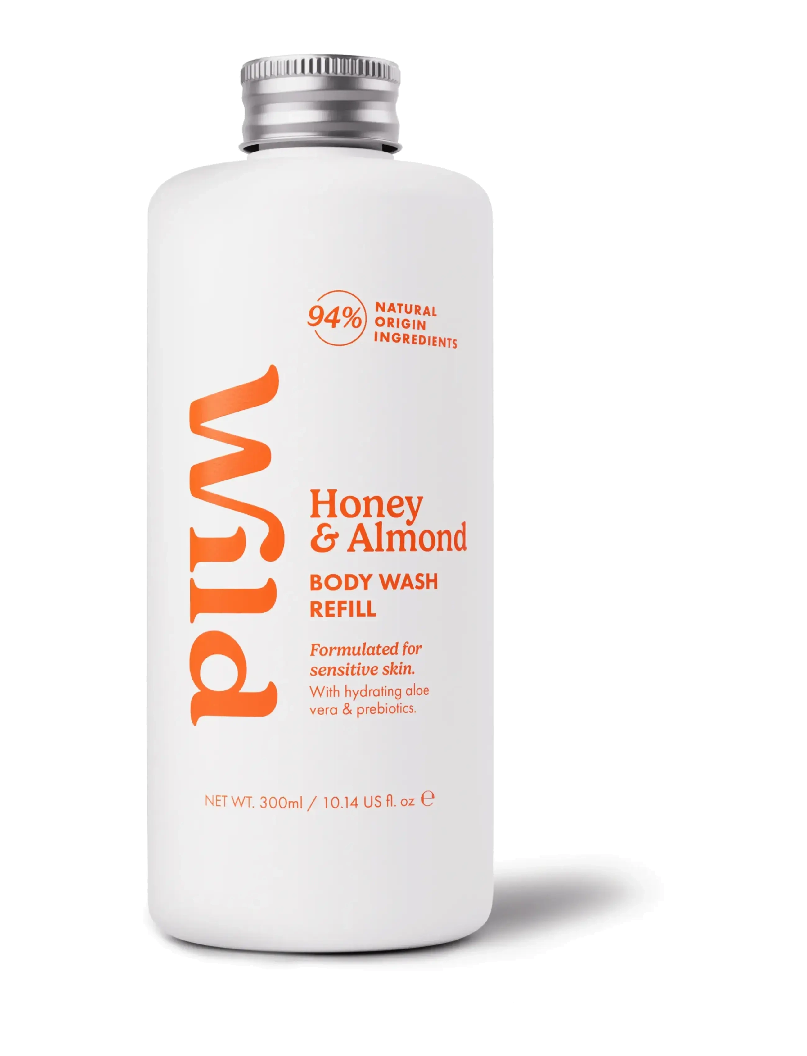 Wild Wild body wash refill honey almond - Hudpleje - WHITE / clear