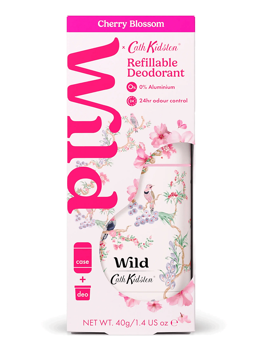 Wild - Wild deo stick birds berries case cherry blossom - deostift & krämer - clear - 1