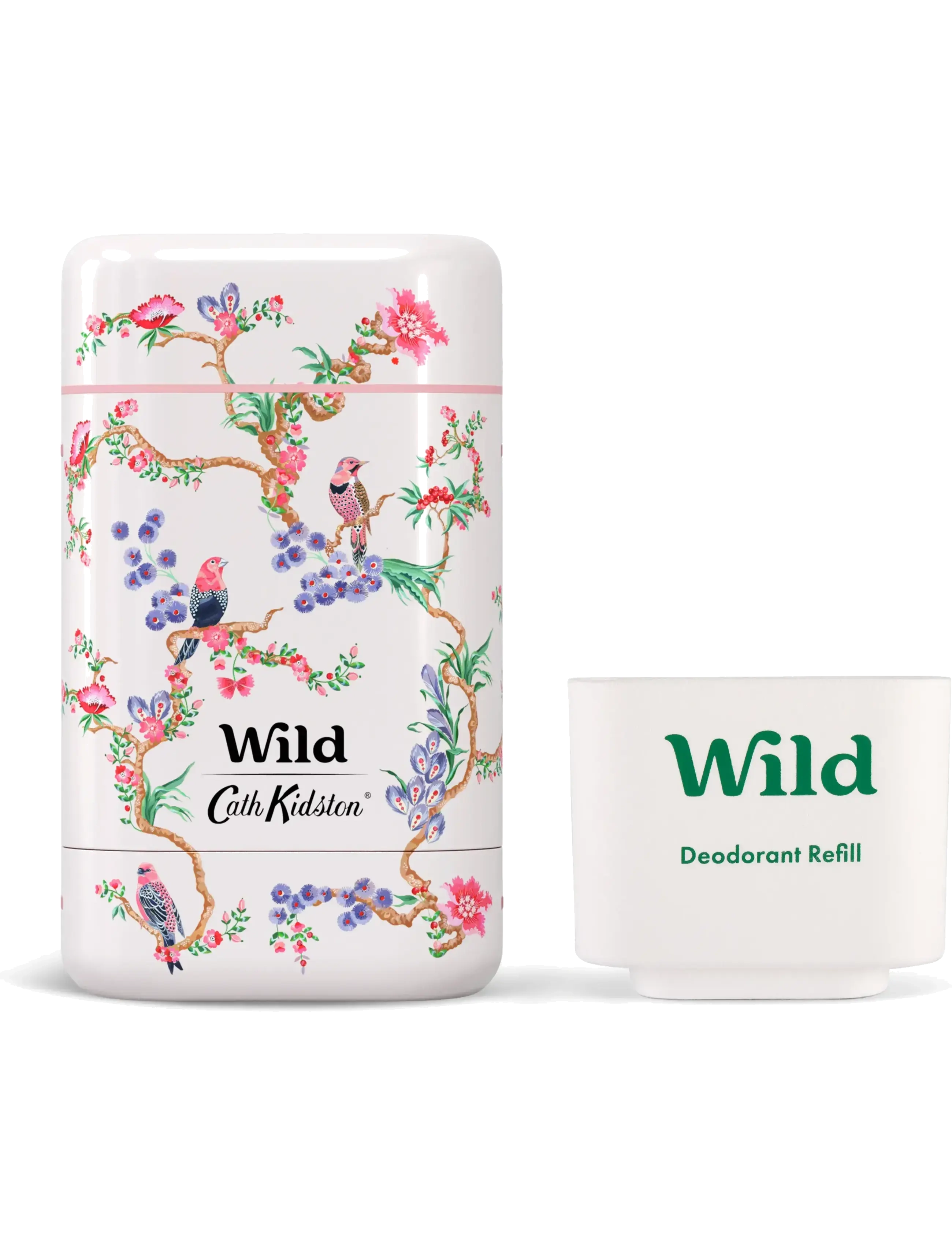 Wild - Wild deo stick birds berries case cherry blossom - clear - 3
