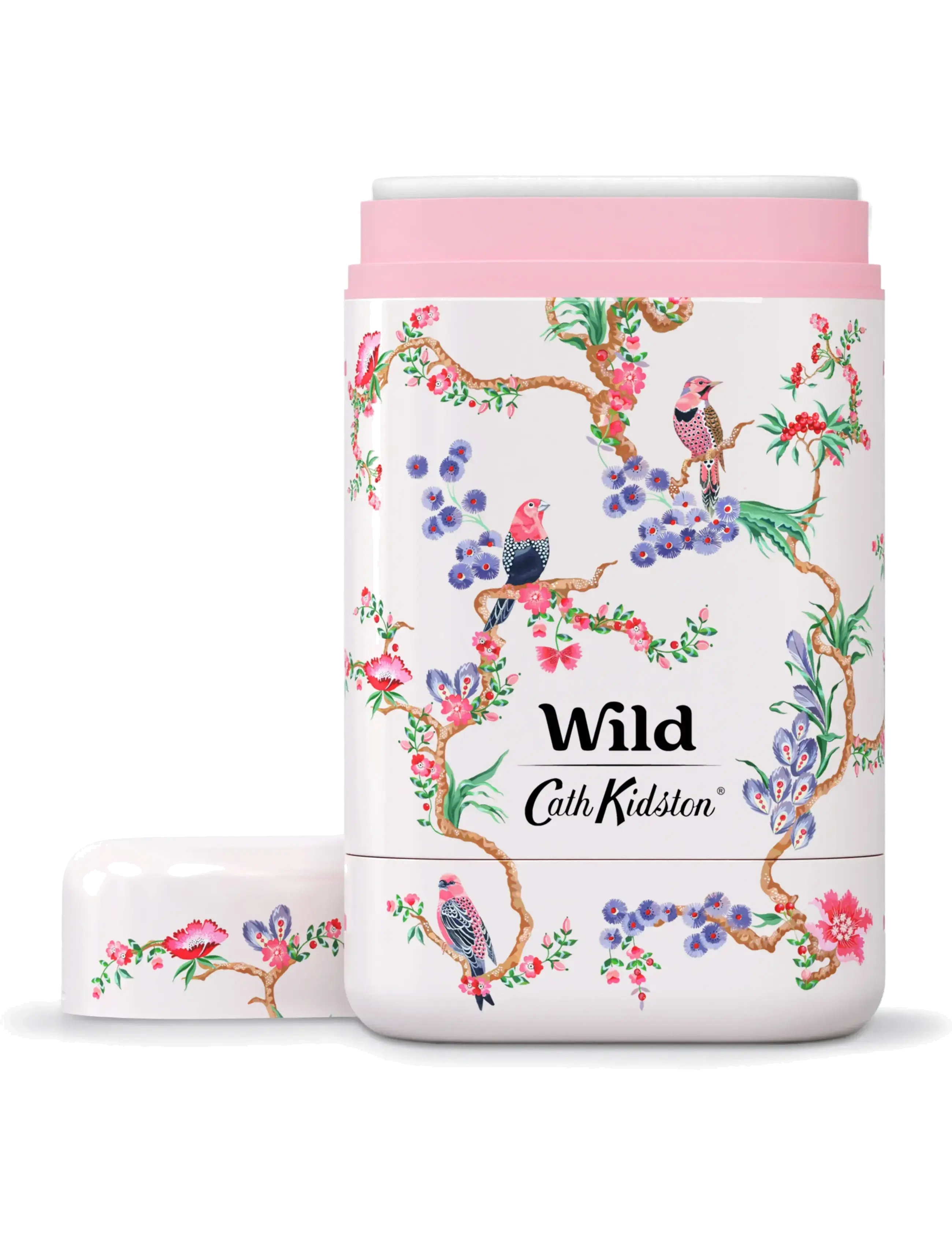 Wild - Wild deo stick birds berries case cherry blossom - clear - 4