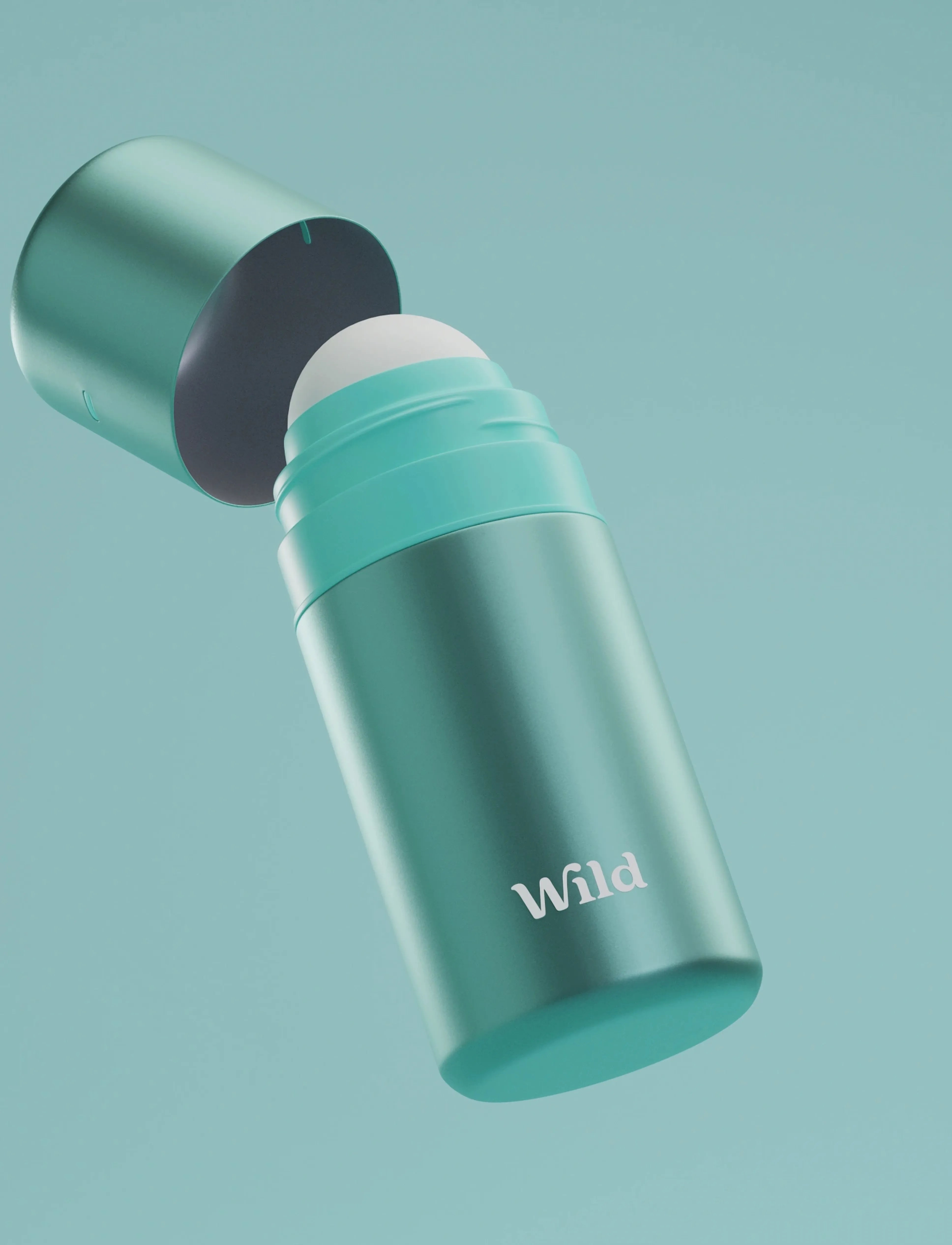 Wild Wild Antiper Roll On Aqua Case Fresh Cotton Sea Salt, 50 ml, Nude, Deodoranter > Roll-On, Dame