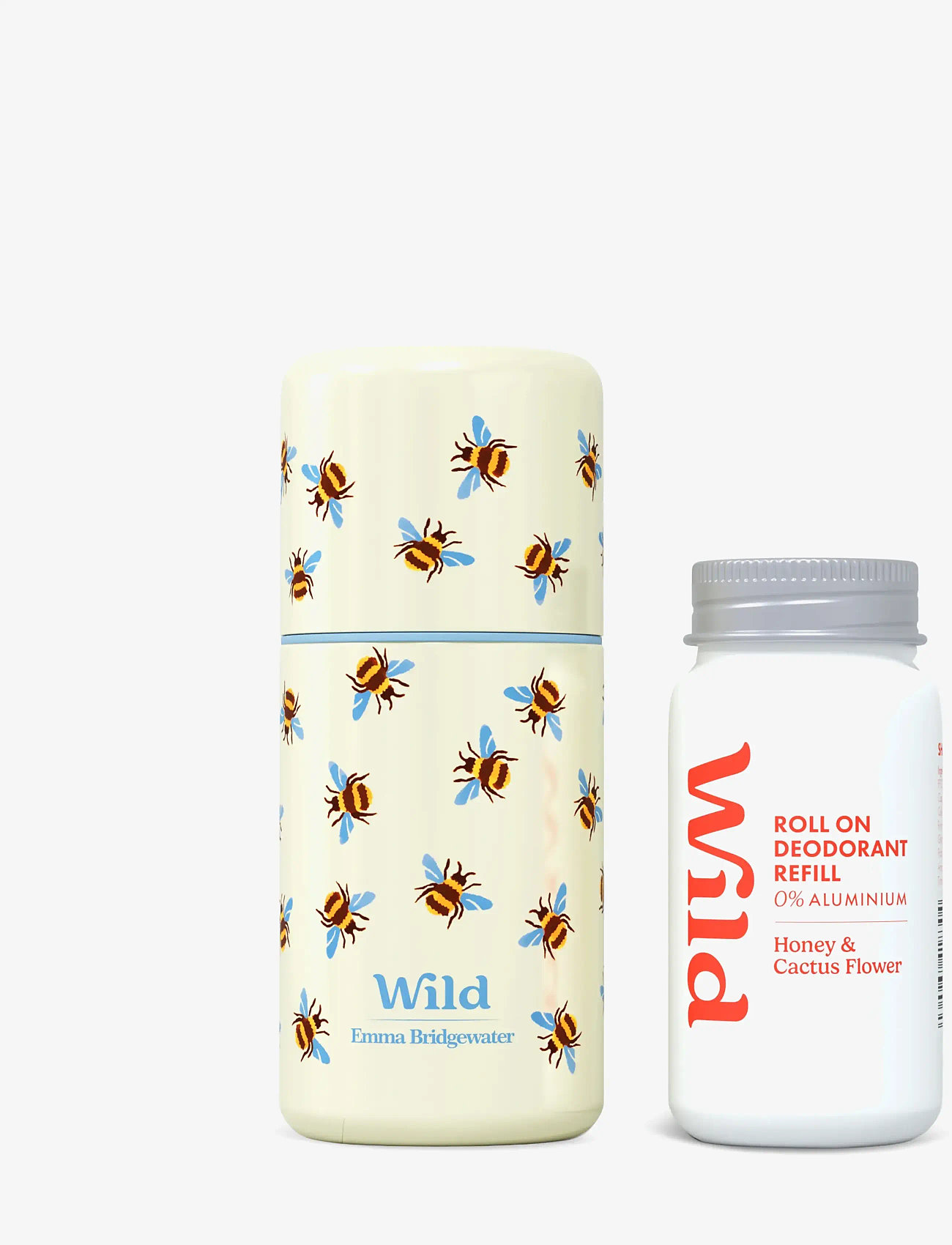 Wild - Wild antiper roll on bee case honey cactusflower - roll on deoer - clear - 4