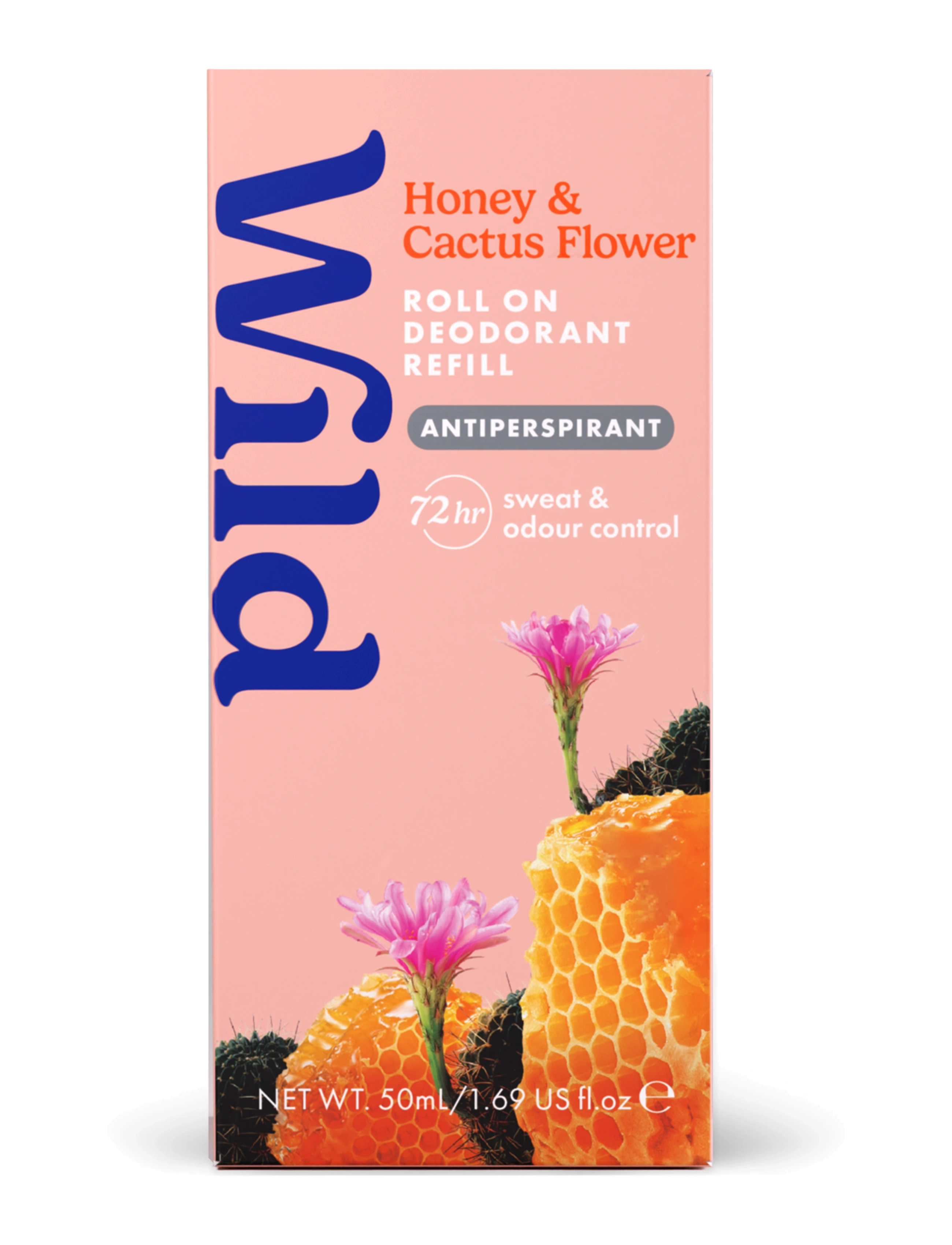 Wild Wild antiper roll on refill  honey cactusflower - Roll on deoer - CLEAR / undefined
