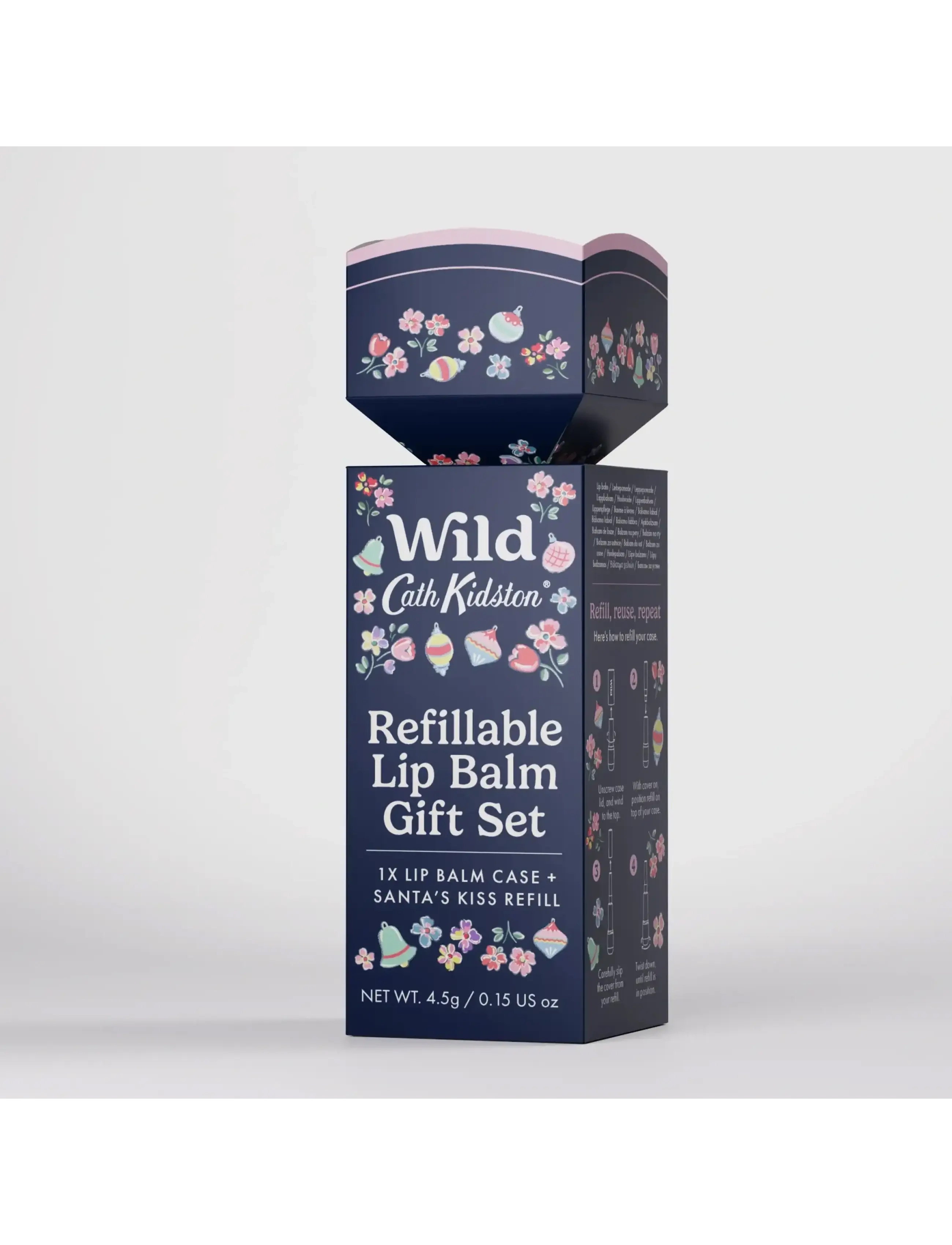 Wild Wild Cath Kidston Lip Balm Cracker - Aktiivinen ihonhoito - NAVY / clear