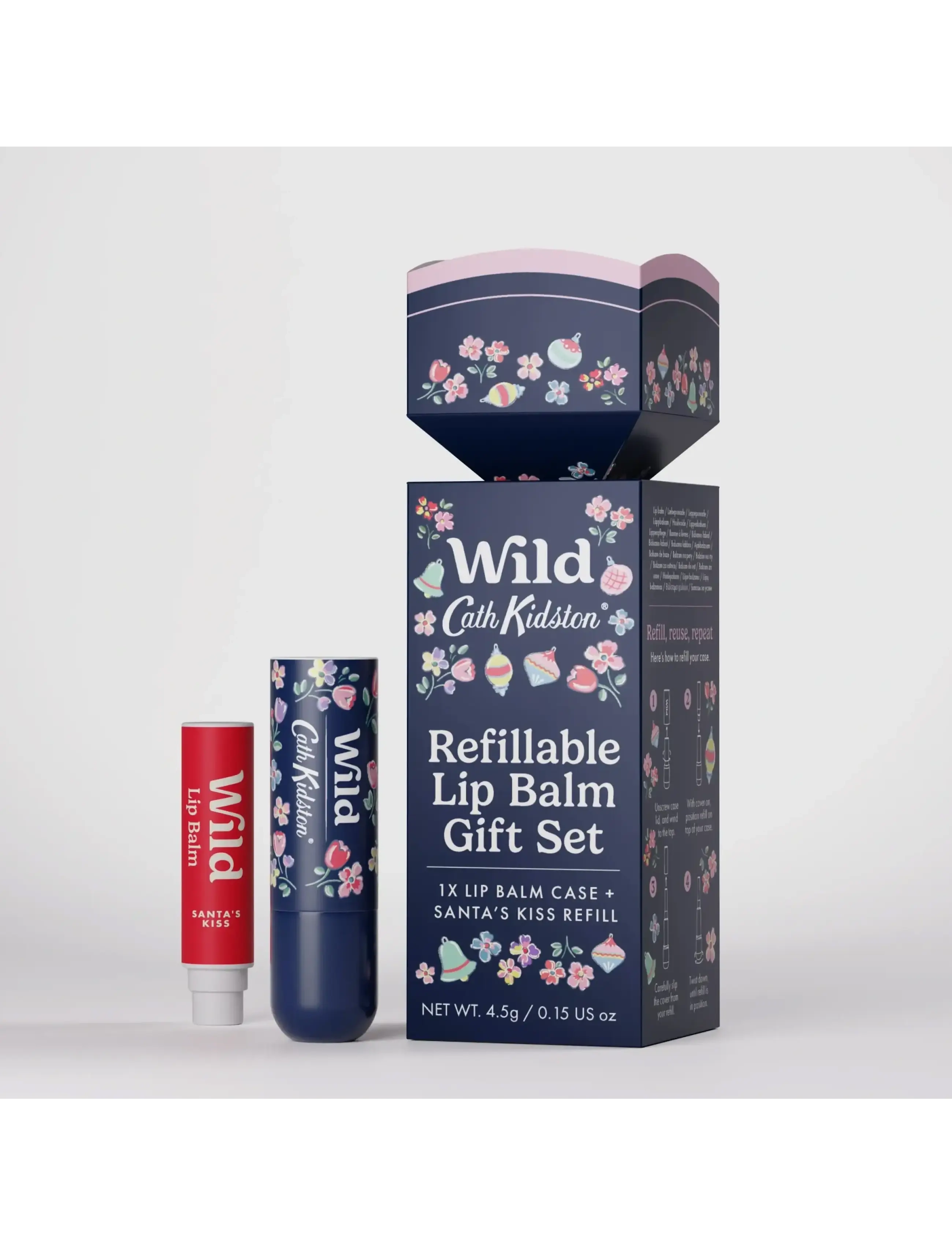 Wild - Wild Cath Kidston Lip Balm Cracker - navy - 1