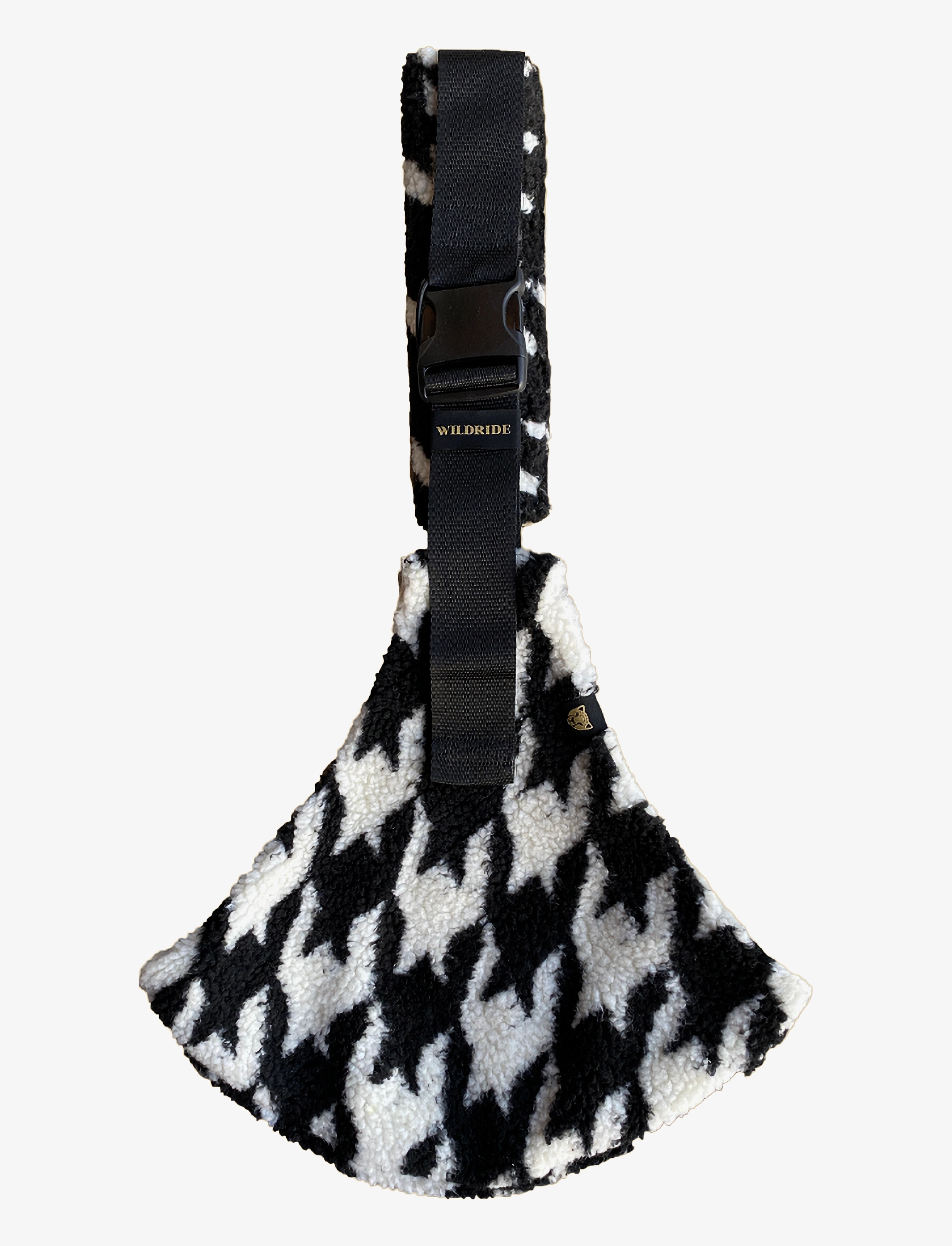 Wildride - Wildride - Teddy Houndstooth - hüftsitz - black / white - 1
