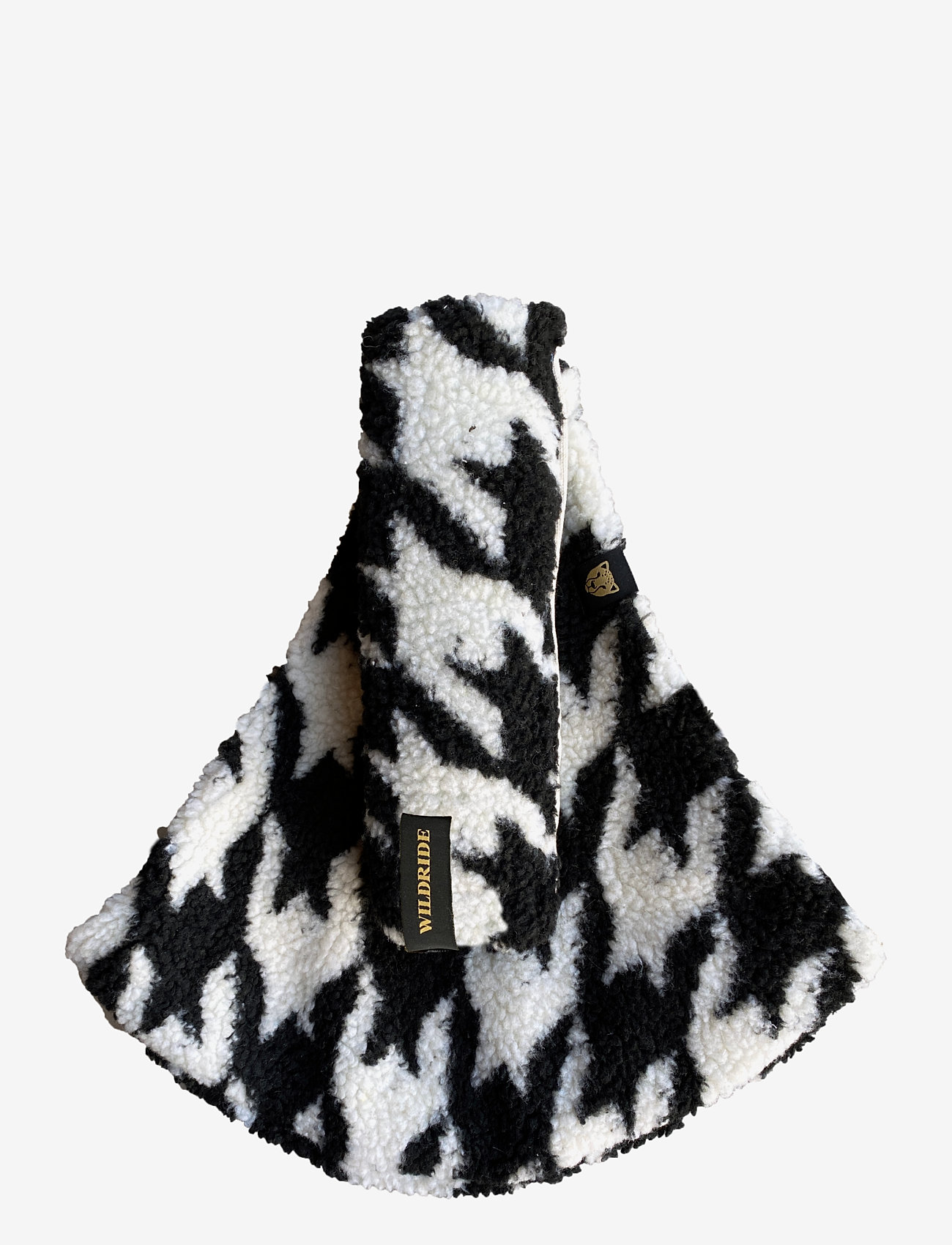 Wildride - Wildride - Teddy Houndstooth - bæreseler & strækvikler - black / white - 2