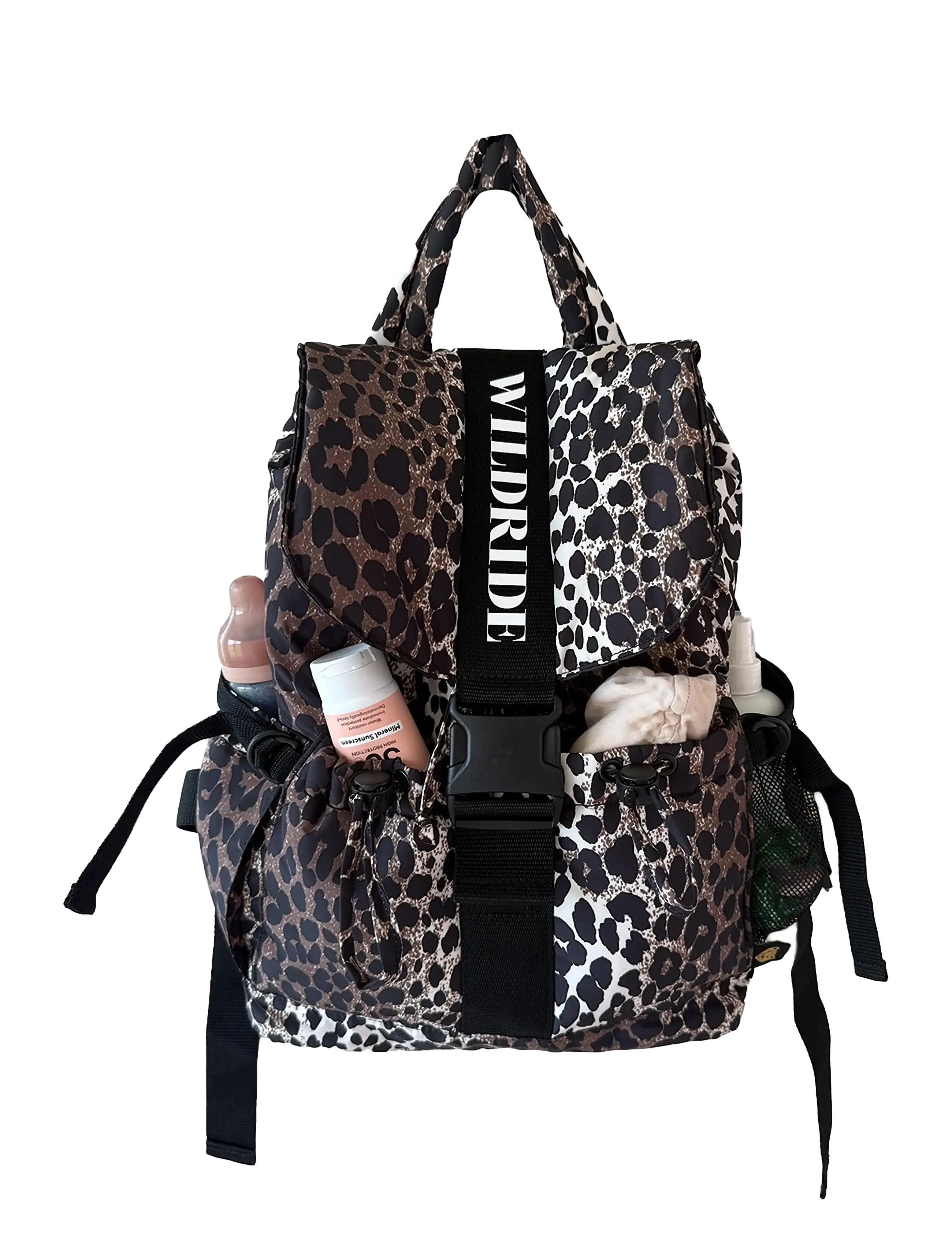 Wildride Backpack Savannah recycled - Adult - Tasker - BLACK / black