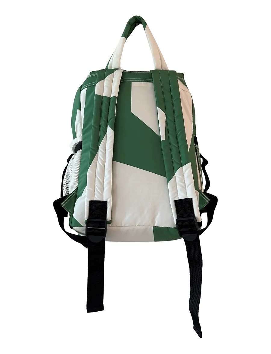 Wildride - Backpack Green Graphic Recycled - Adult - wickeltaschen - green graphic - 2