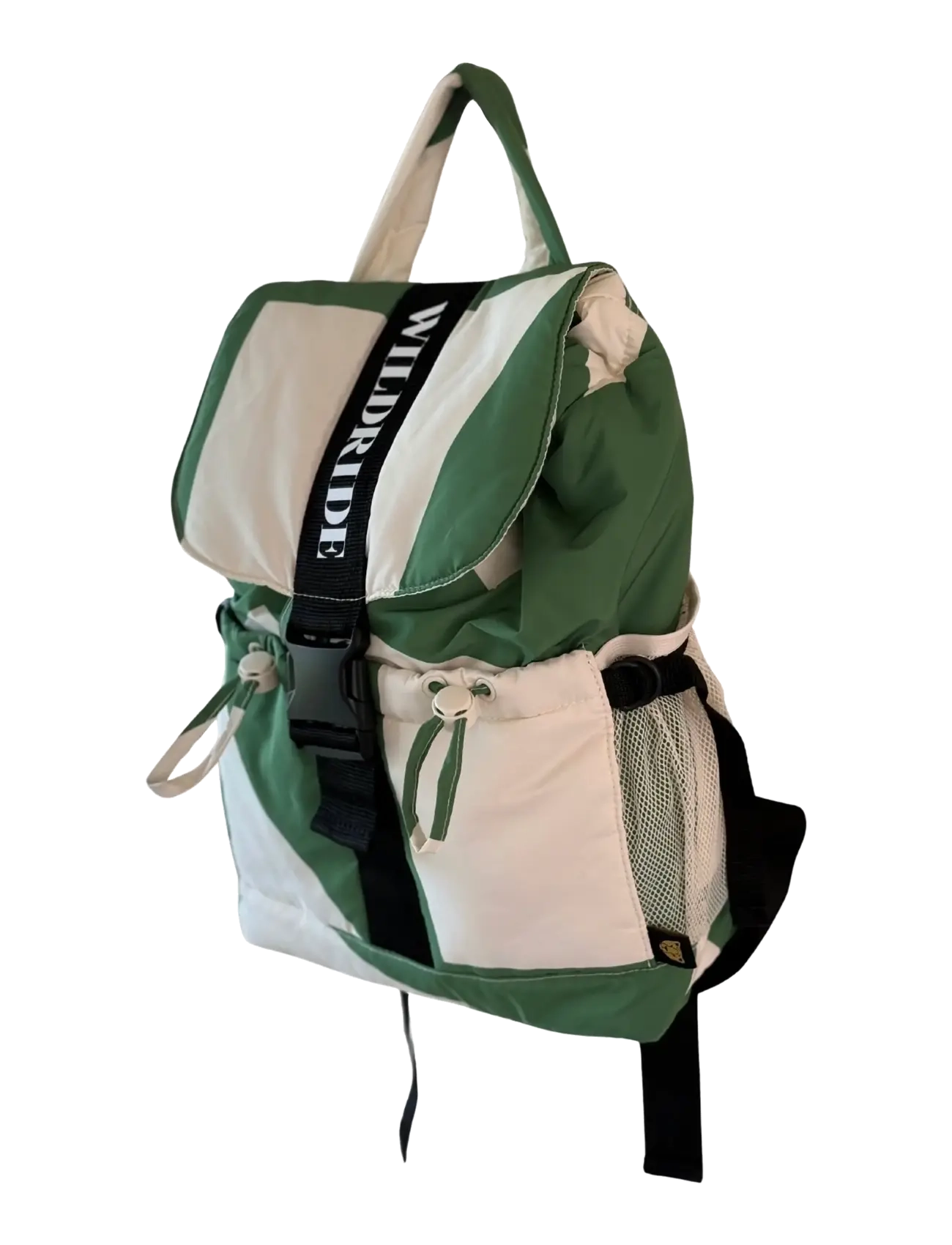 Wildride - Backpack Green Graphic Recycled - Adult - wickeltaschen - green graphic - 3