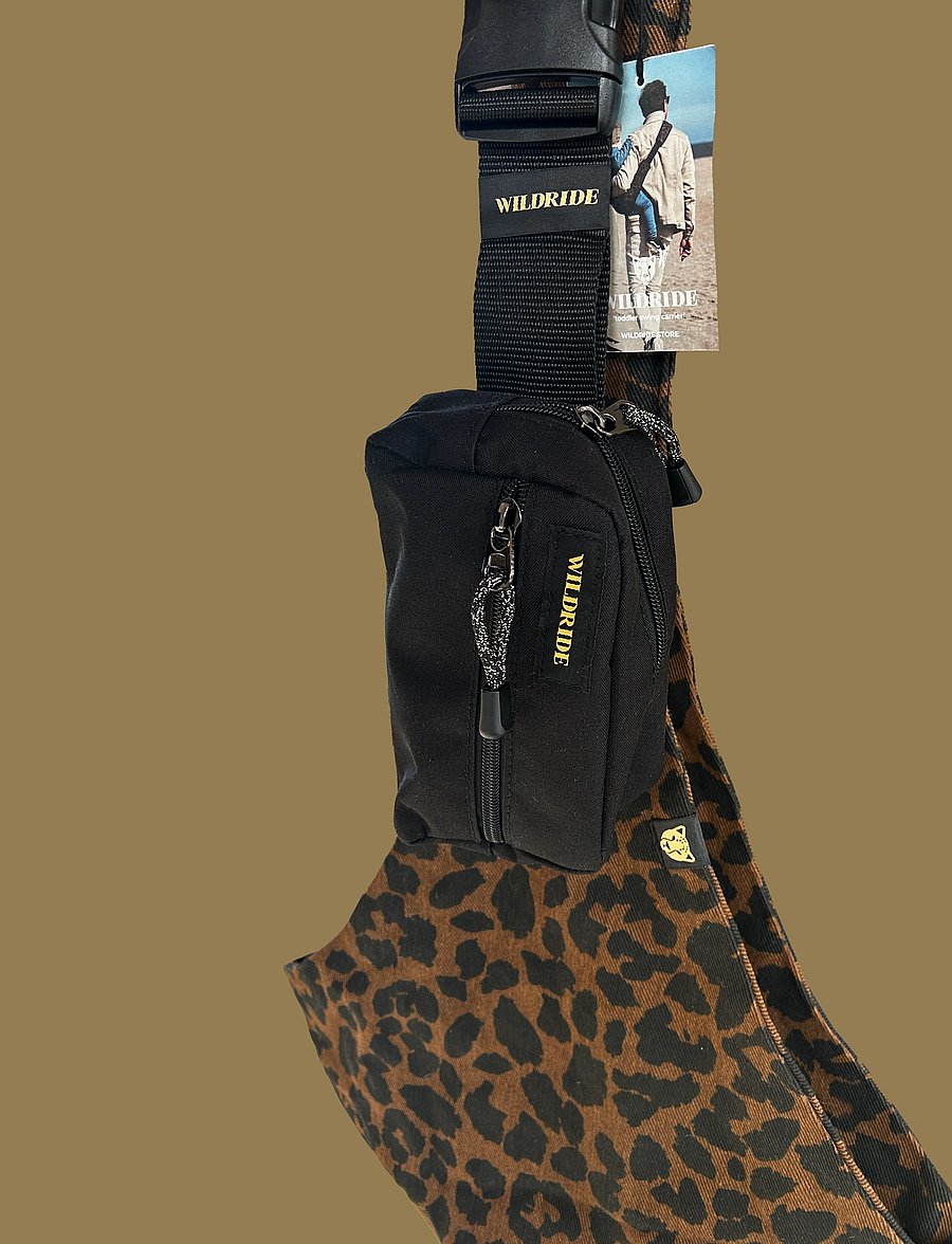 Wildride - Wildride - Slide on accessory bag - hüftsitz - black - 2