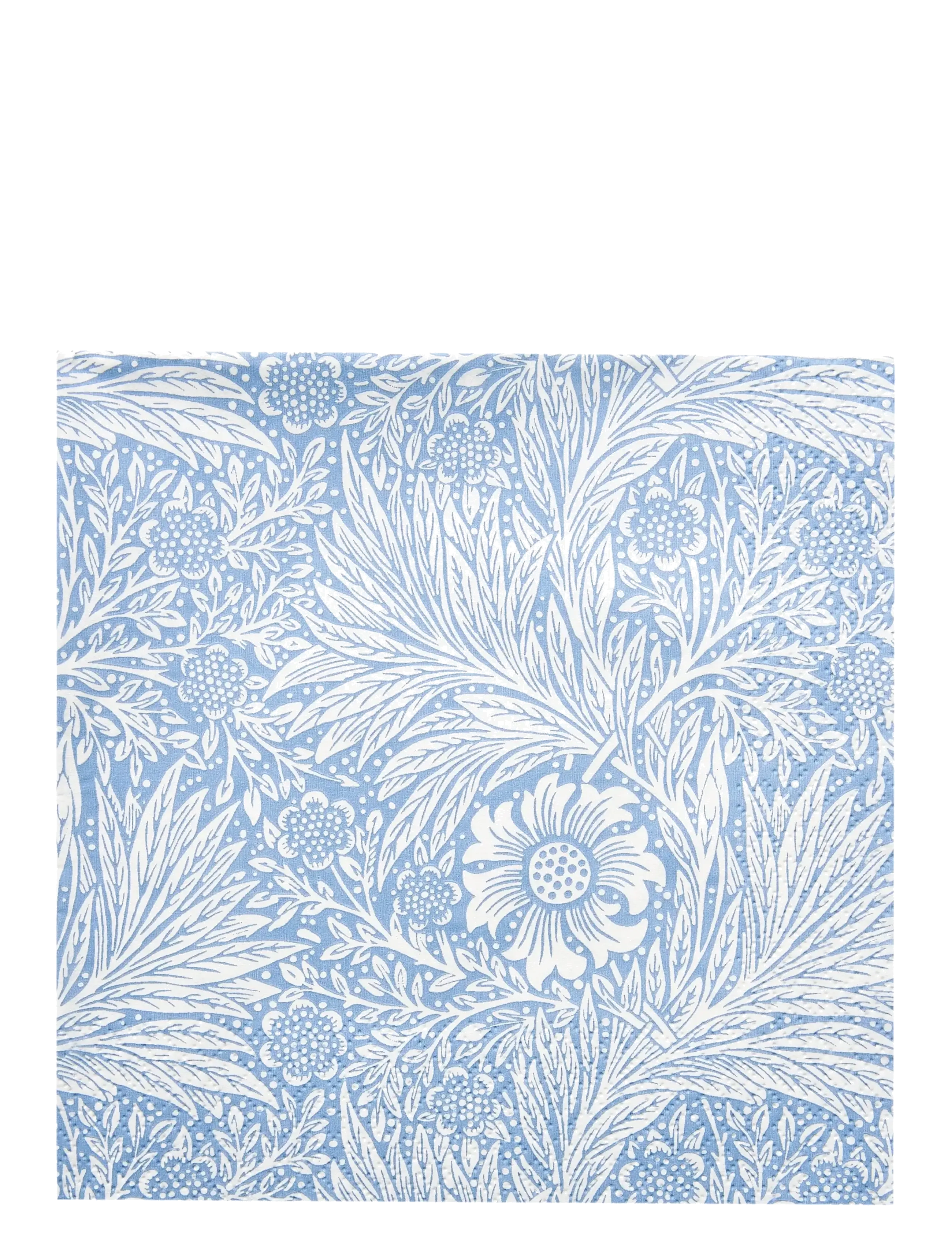William Morris By havi William Morris Napkin Marigold Napkin, Paper Serviet, Blå, Str: 33X33CM