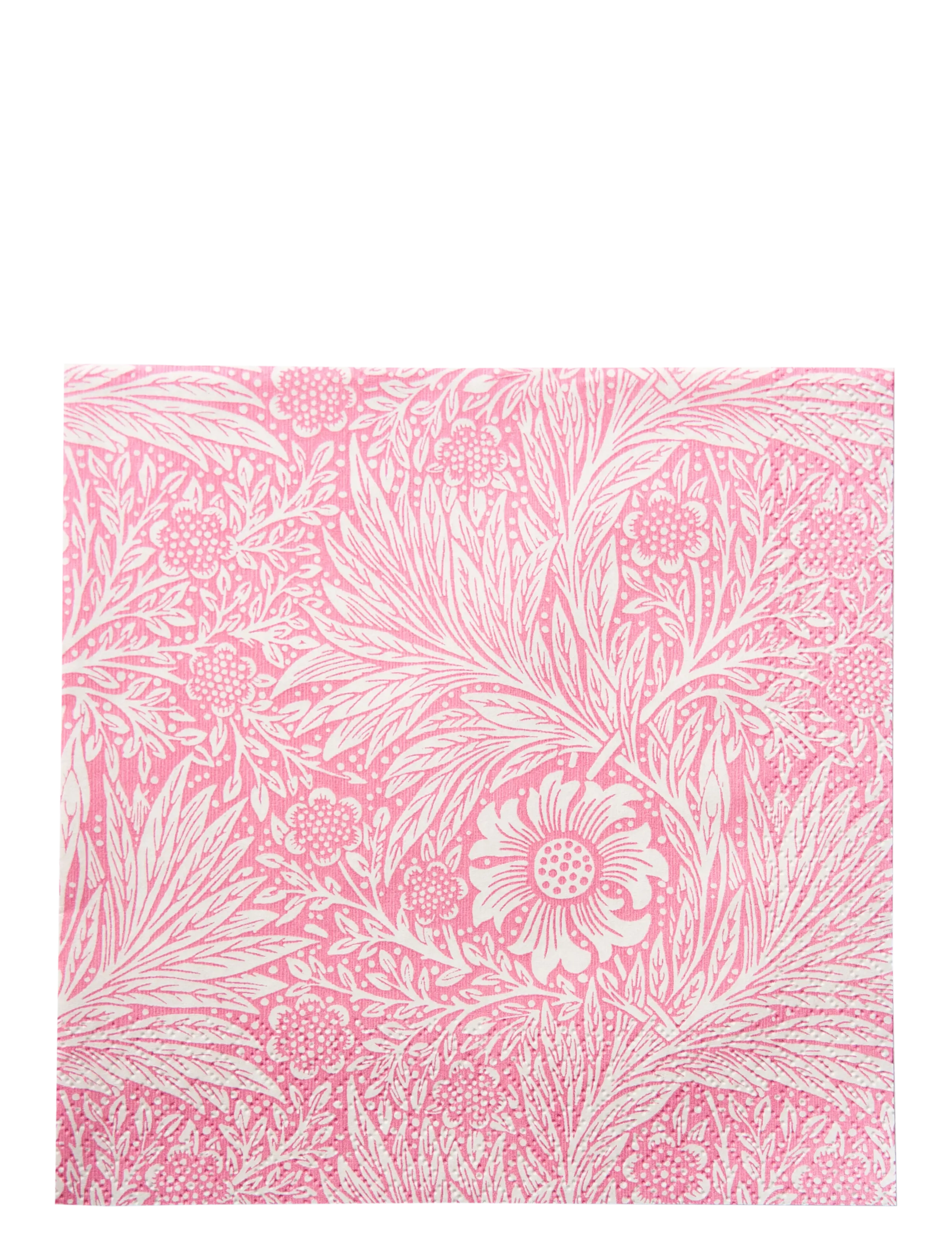 William Morris By havi William Morris Napkin Marigold Napkin, Paper Serviet, Pink, Str: 33X33CM