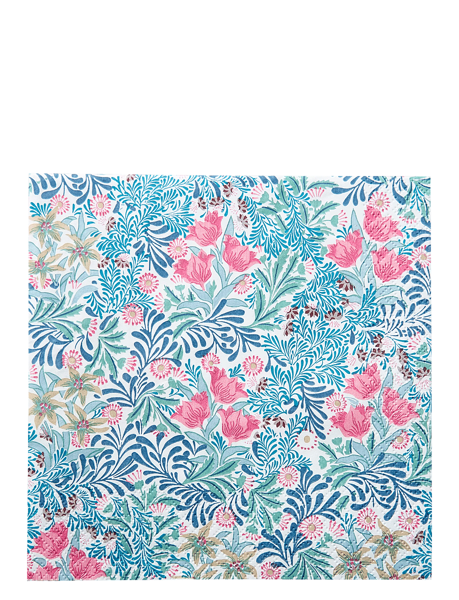 William Morris By havi - William Morris napkin Bower napkin - stoffservietten - blue - 0