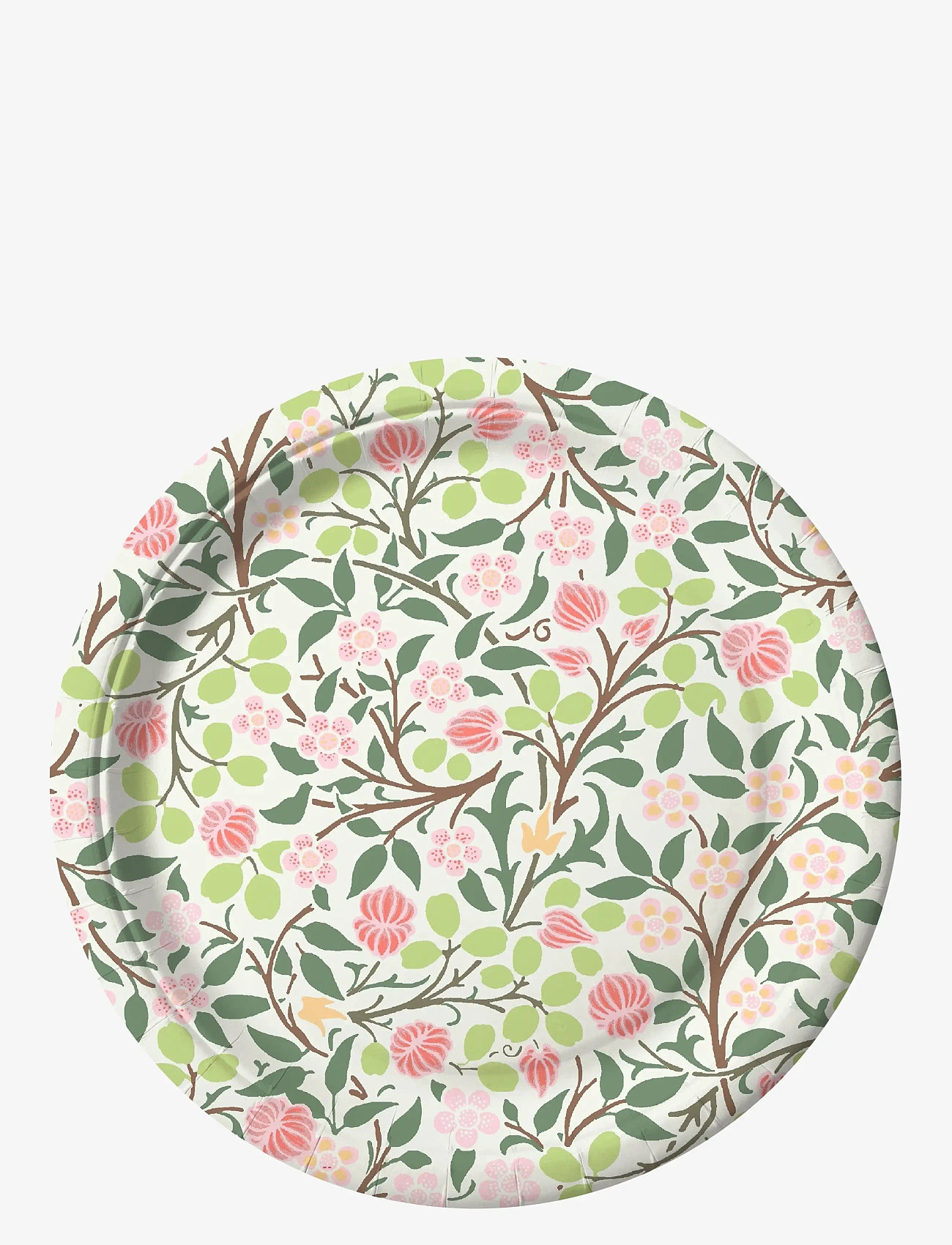 William Morris By havi - William Morris Clover paperplate - picnictilbehør - multi color - 0