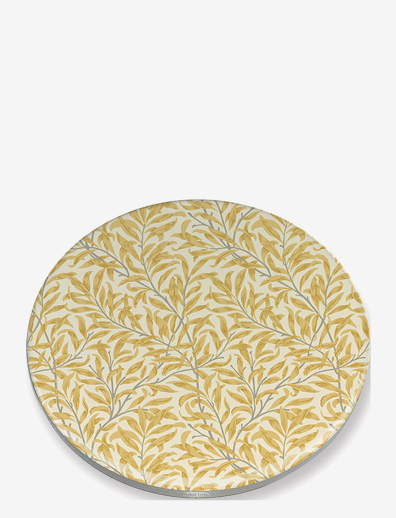 William Morris - COASTER CERAMIC - Modern Morris - Willow Bough Yellow - yellow - 0