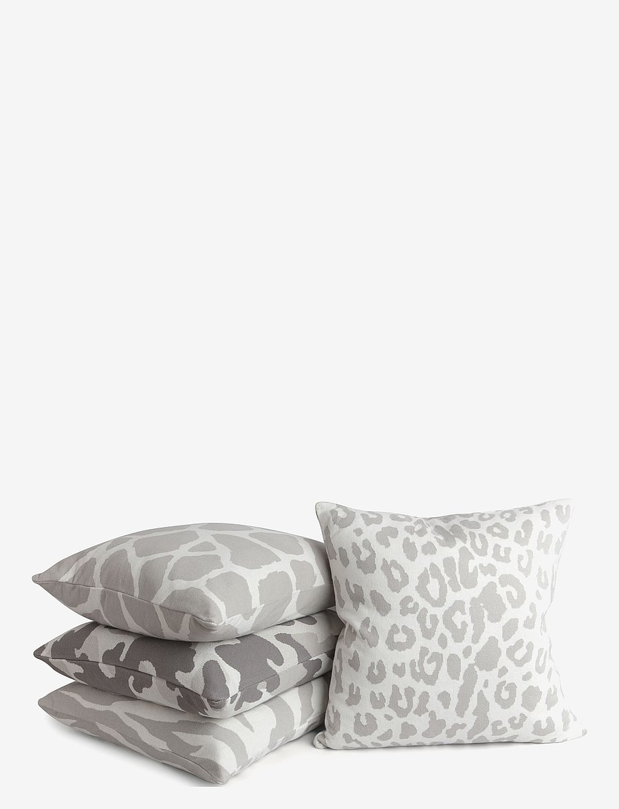 WILMA & LOUISE - Pillow Safari - padjakatted - grey - 1