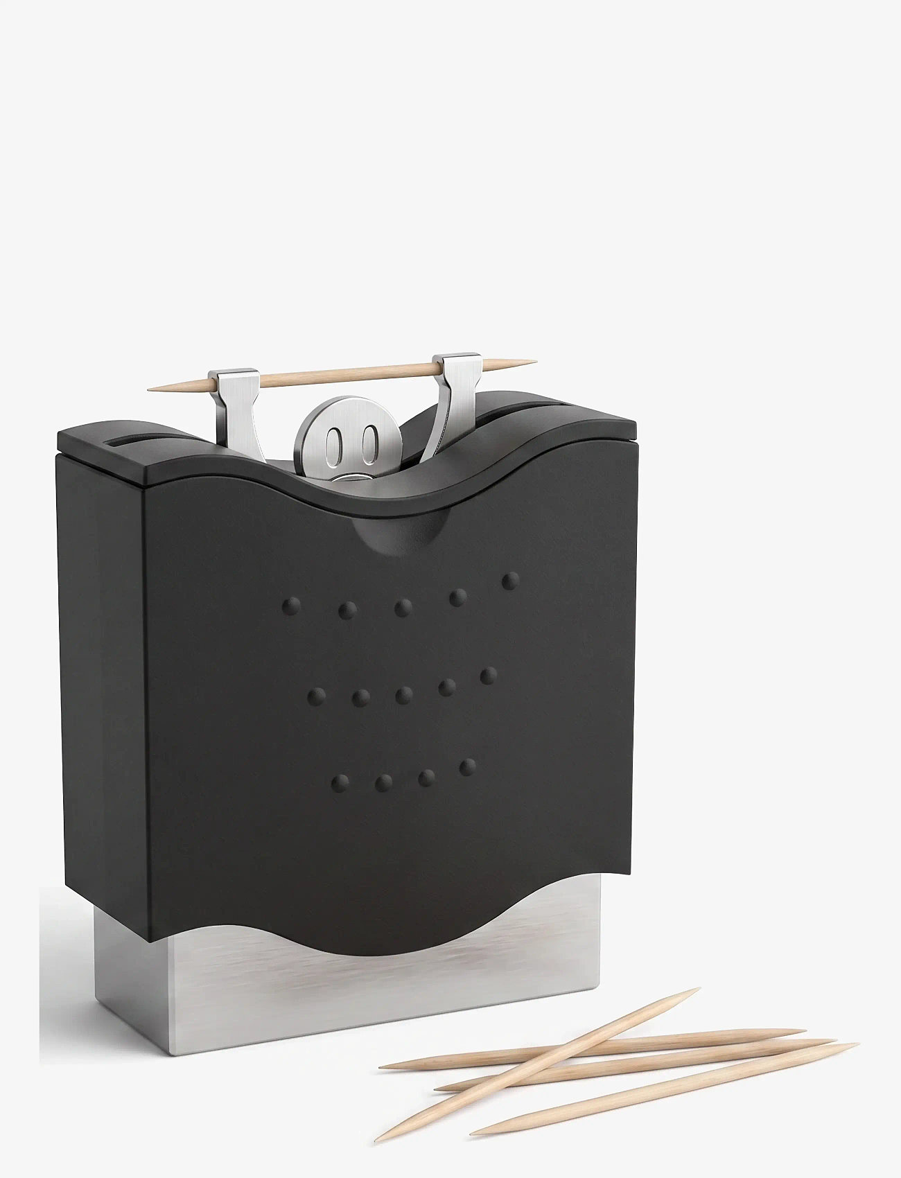 Winkee - Tandstikholder - Toothpick holder Mister Help - other kitchen utensils - black - 2