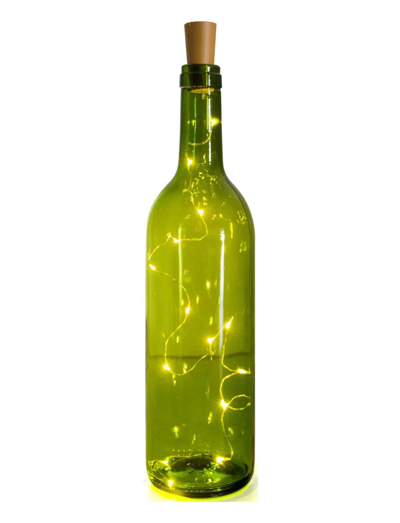 Winkee Led Lyskæde Led Bottle Light, Lyskæde, Multi/mønstret, Str: H4CM