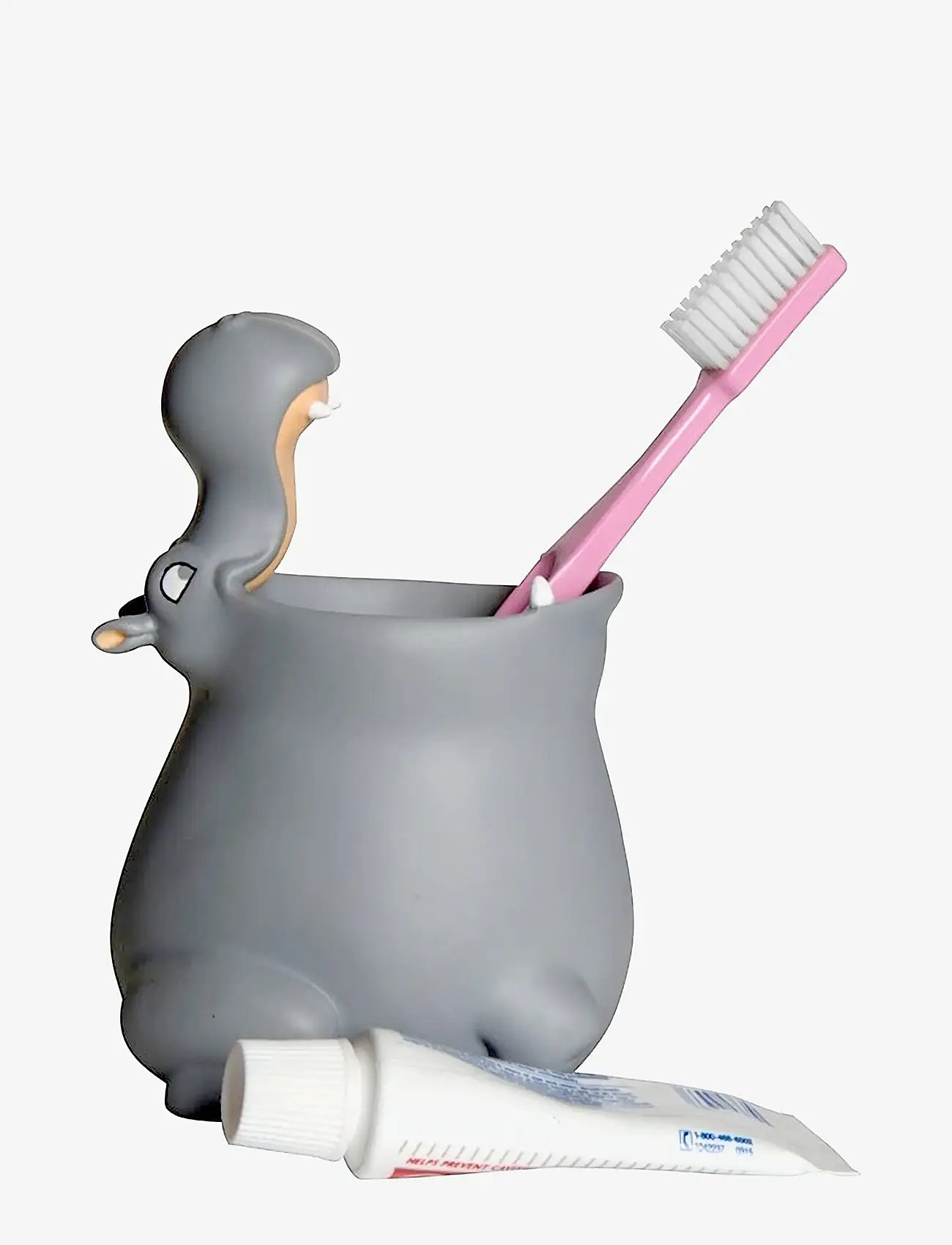 Winkee - Toothbrush holder Hippo - hambaharjahoidjad - grey - 1