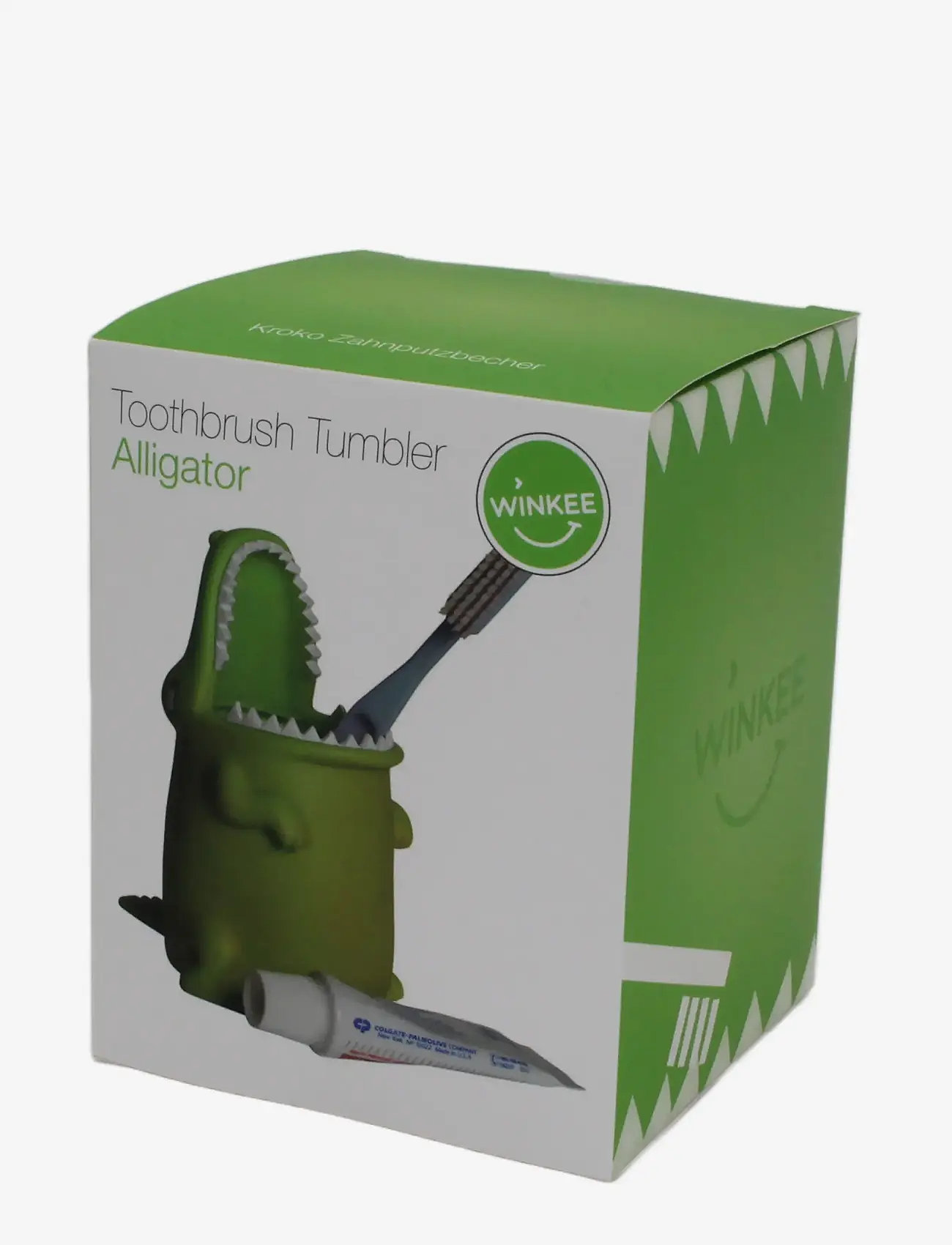 Winkee - Toothbrush holder Alligator - hambaharjahoidjad - green - 2