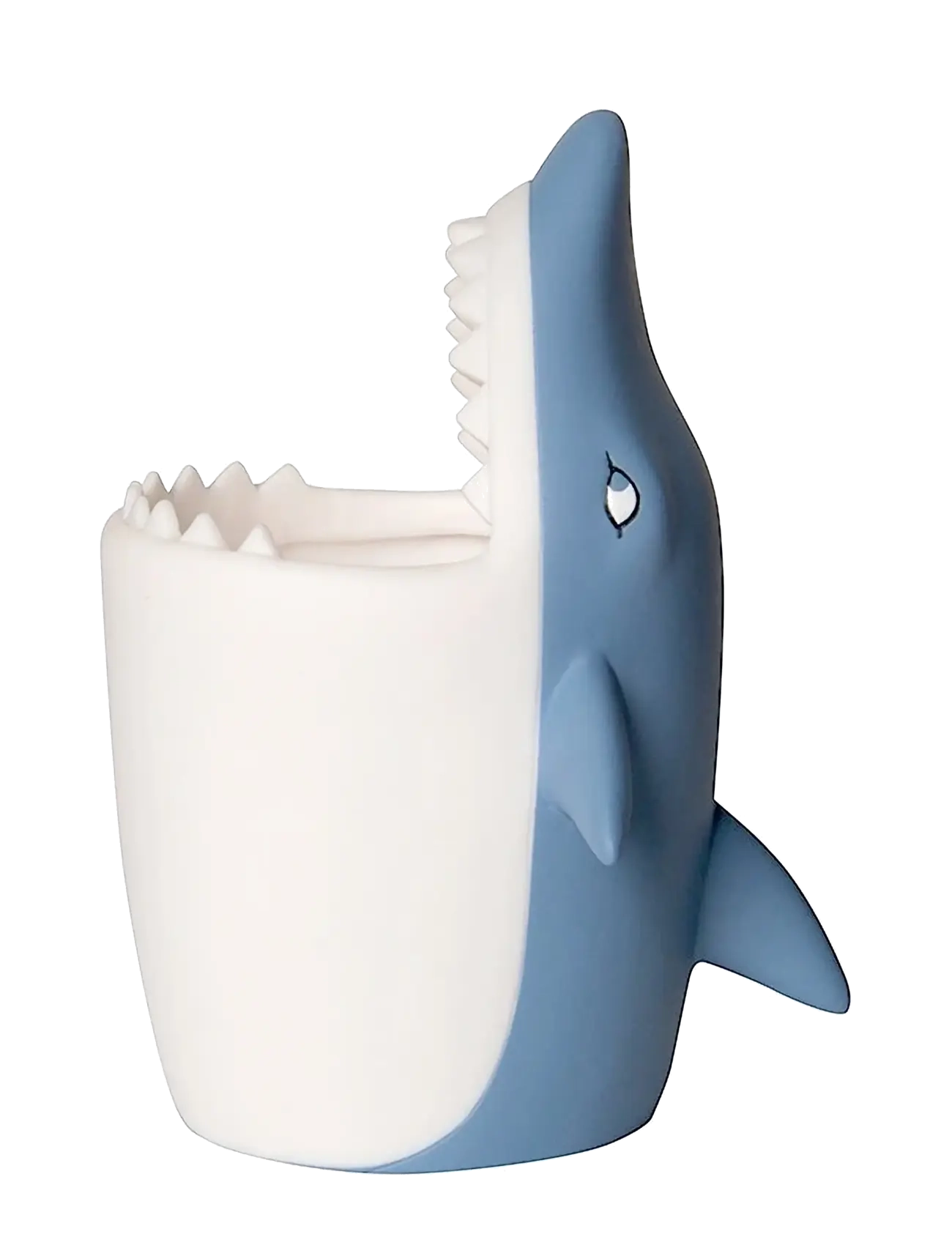 Winkee Tandbørsteholder Toothbrush Holder Shark, Tandbørsteholder, Blå, Str: H11CM
