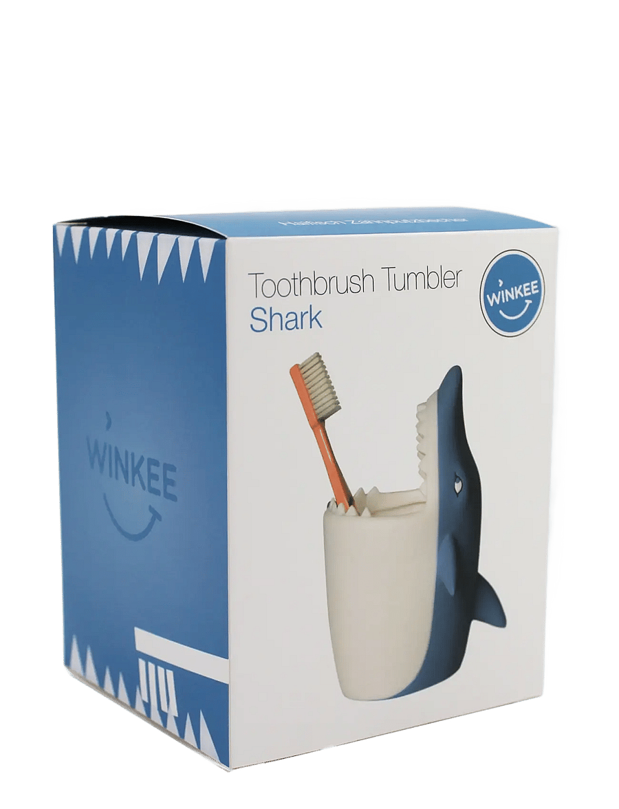Winkee - Toothbrush holder Shark - hambaharjahoidjad - blue - 2