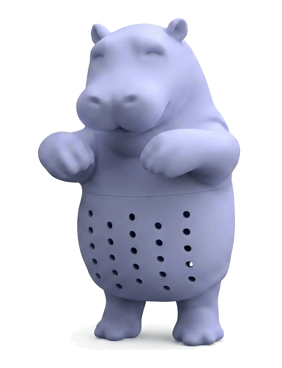 Winkee - Hippo Tea Infuser - teesõelad - grey - 2