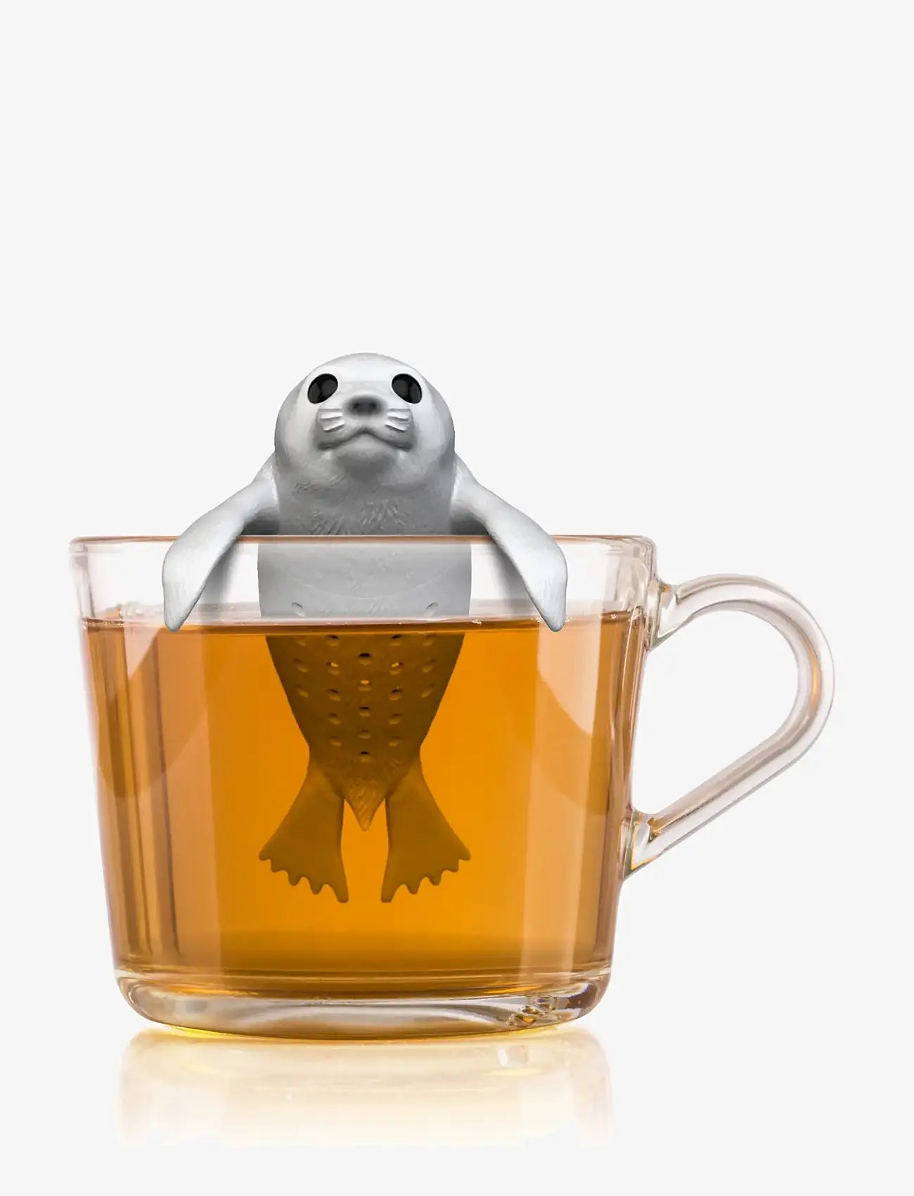 Winkee - Baby Seal Tea Infuser - teesiebe - white - 1