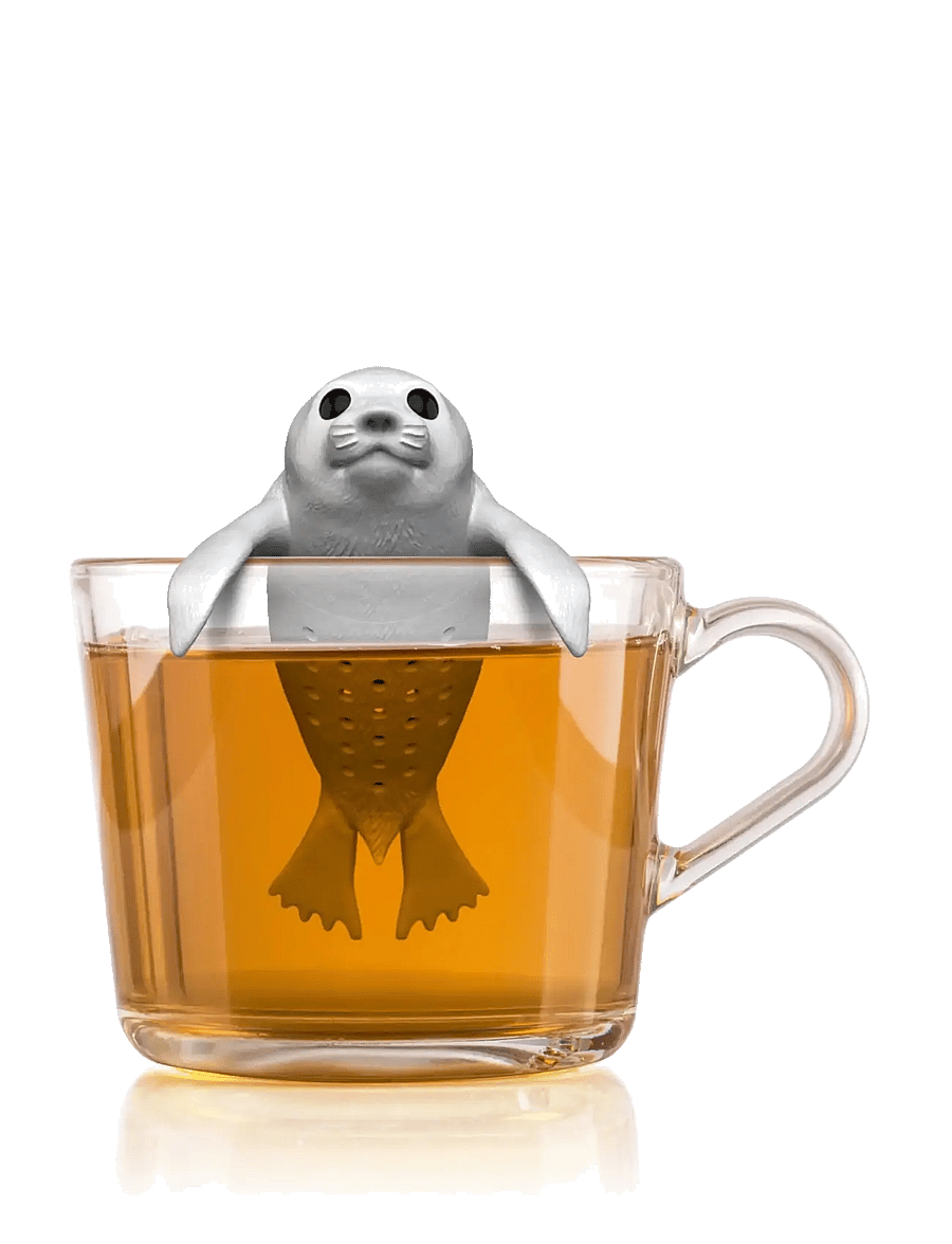 Winkee - Baby Seal Tea Infuser - teesõelad - white - 1