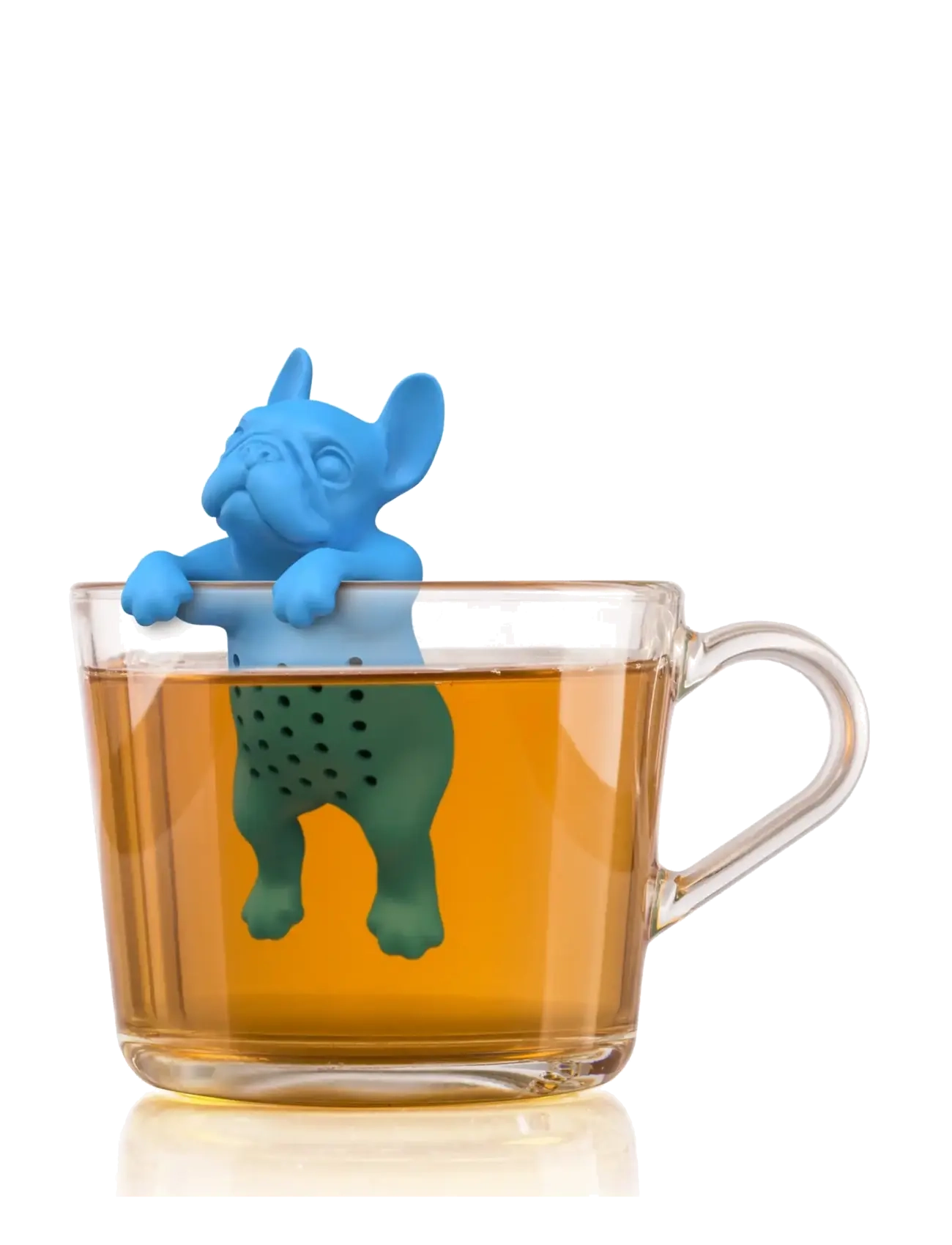 Winkee Tefilter Good Boy Tea Infuser, Tefilter & tesi, Blå, Str: H6CM