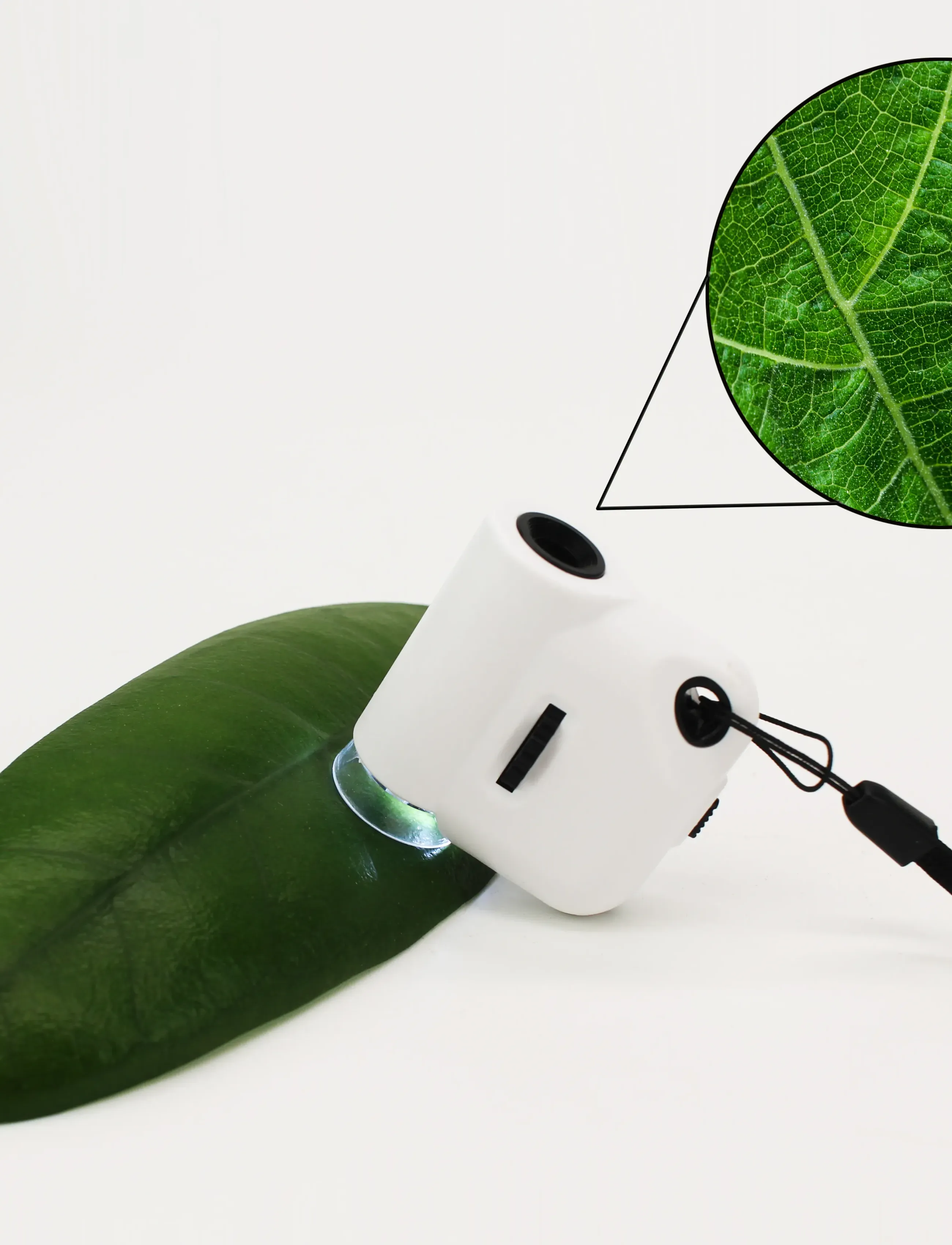 Winkee Microscope Mini Microscope, H11 cm, Spielzeug, Grau - Experiments And Science, Kinder