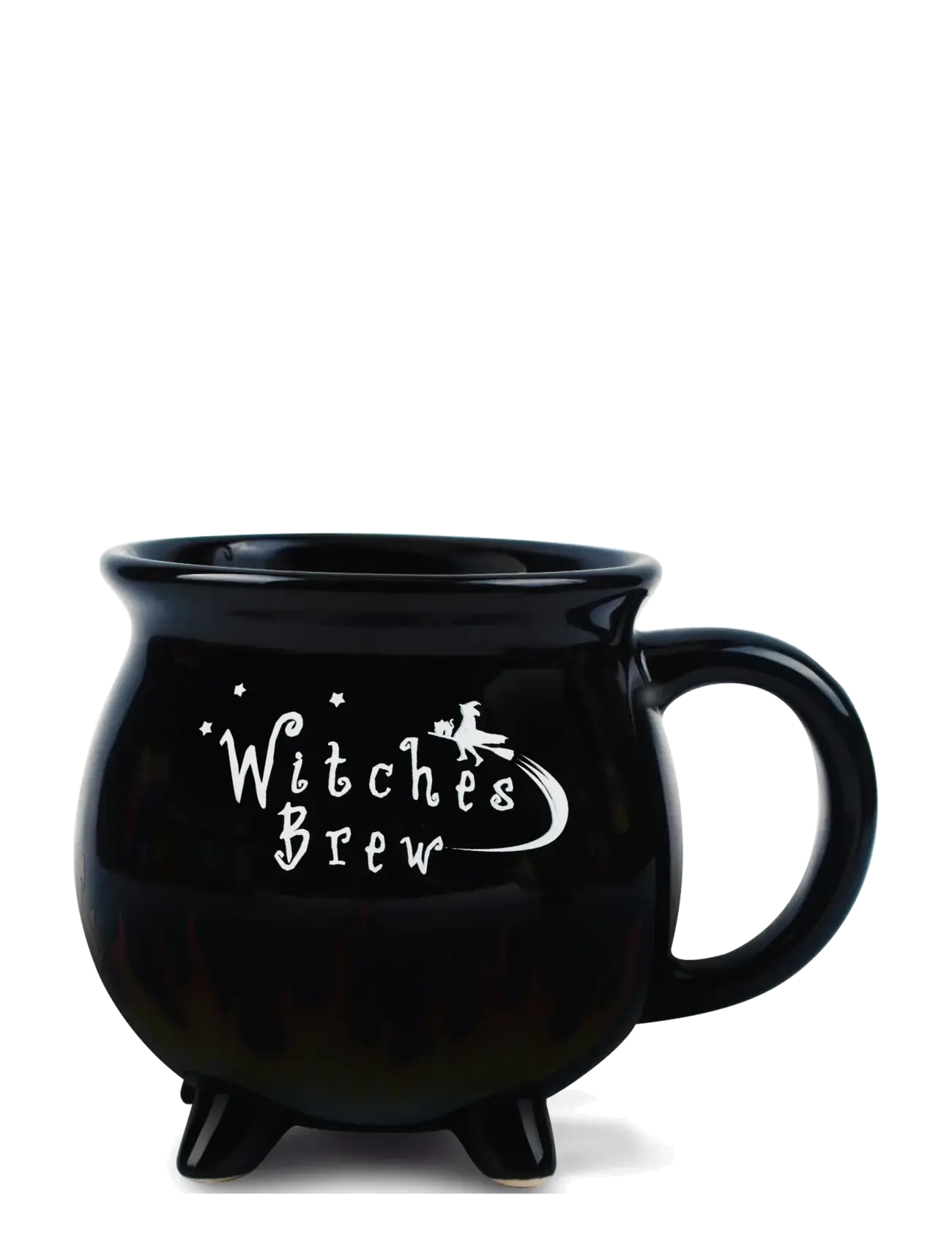 Winkee Krus Witches Brew Mug, Coffee Kop, Sort, Str: H11CM