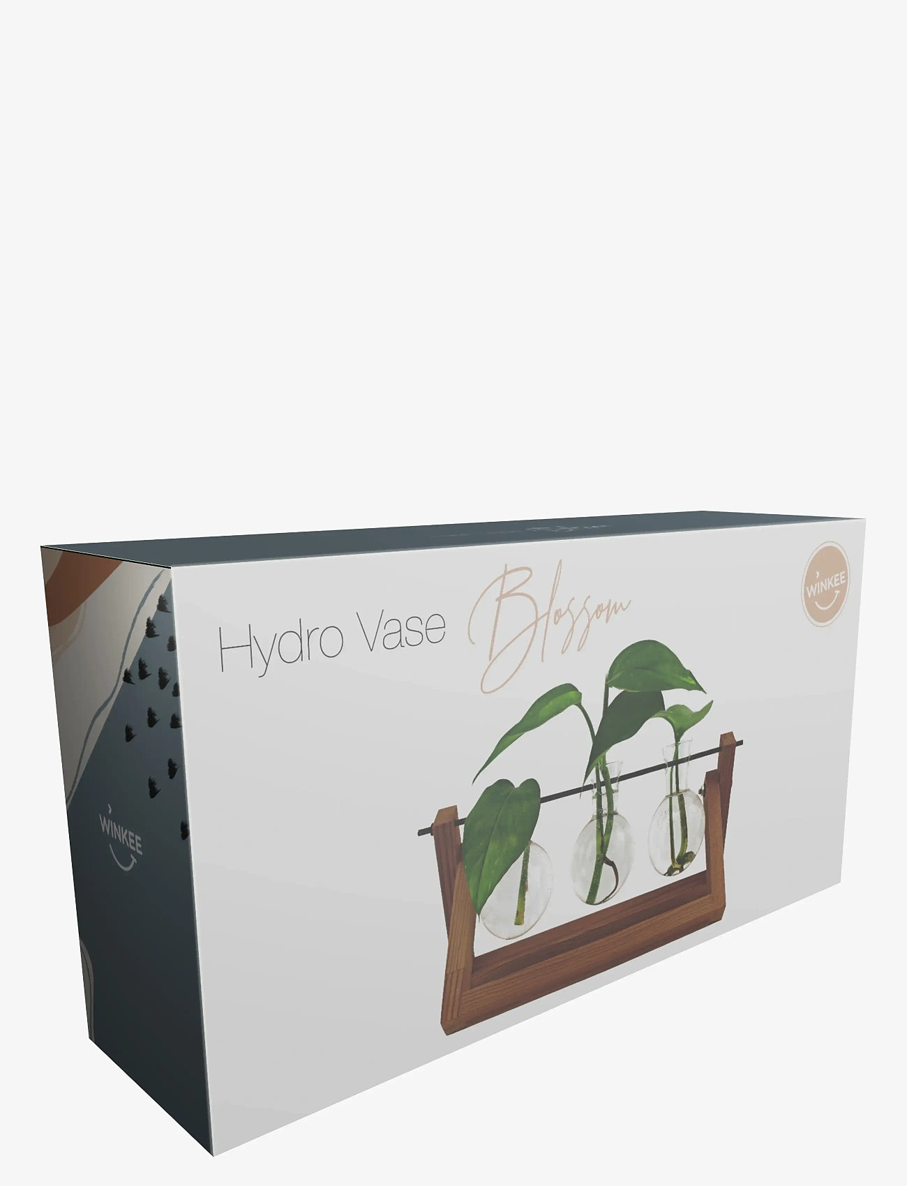 Winkee - Hydro Vases Blossom - vasen - brown - 1