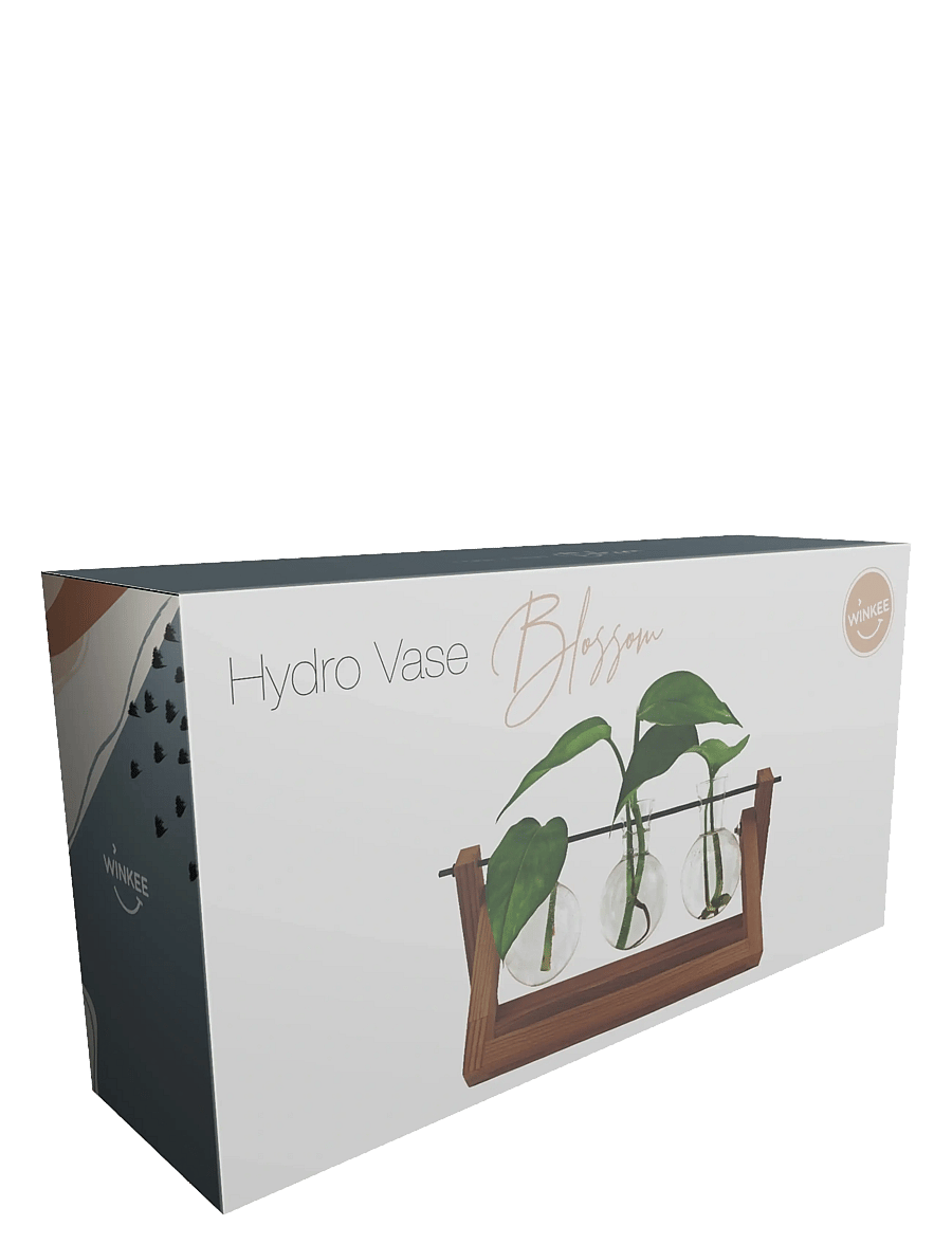Winkee - Hydro Vases Blossom - vaasid - brown - 1