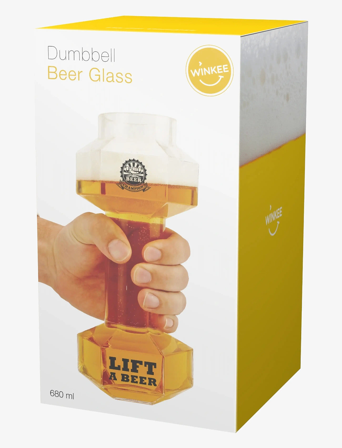 Winkee - Dumbbell Beer Glass - Õlleklaasid - ready - 2