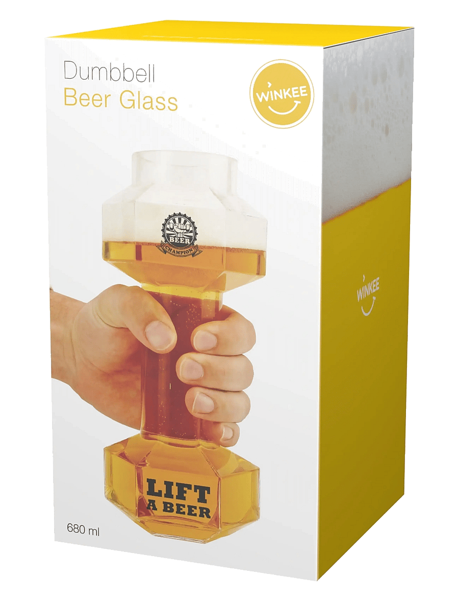 Winkee - Dumbbell Beer Glass - Õlleklaasid - ready - 2