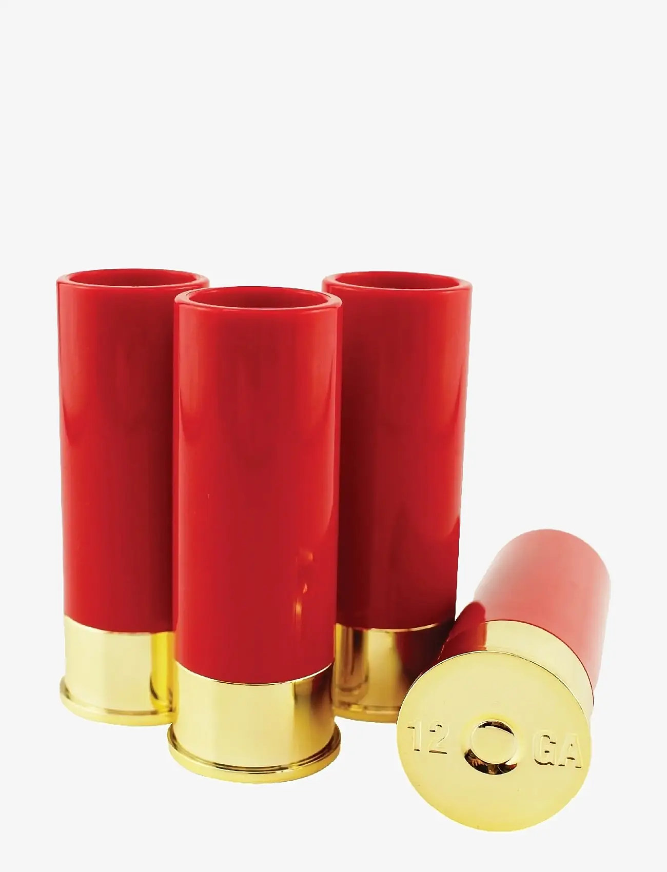 Winkee - Buckshot Shot Glasses set of 4 - shotiklaasid - red, gold - 1