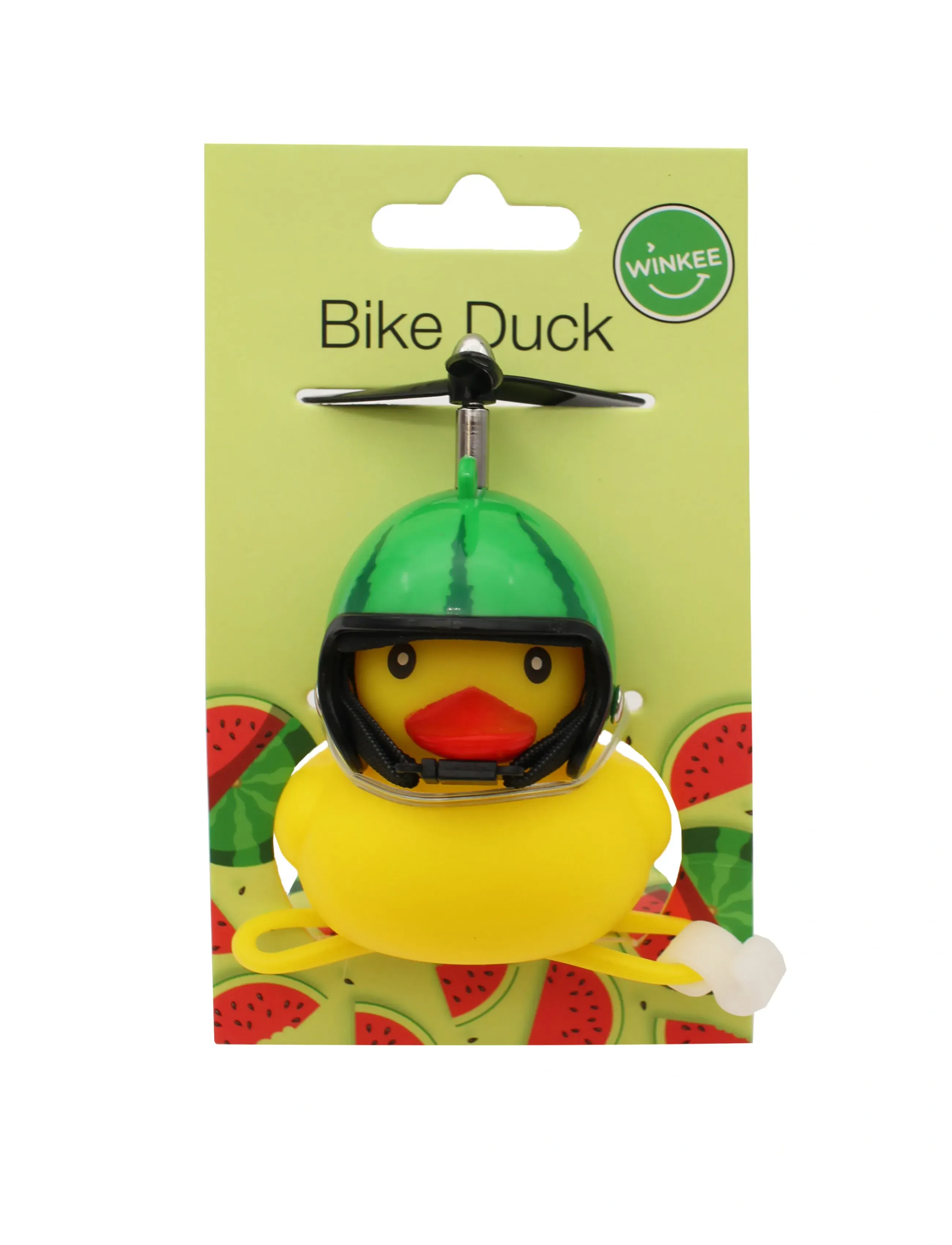Winkee Cykeland Bike Duck Watermelon, Børn, Kick Bikes, Gul, Str: H9CM