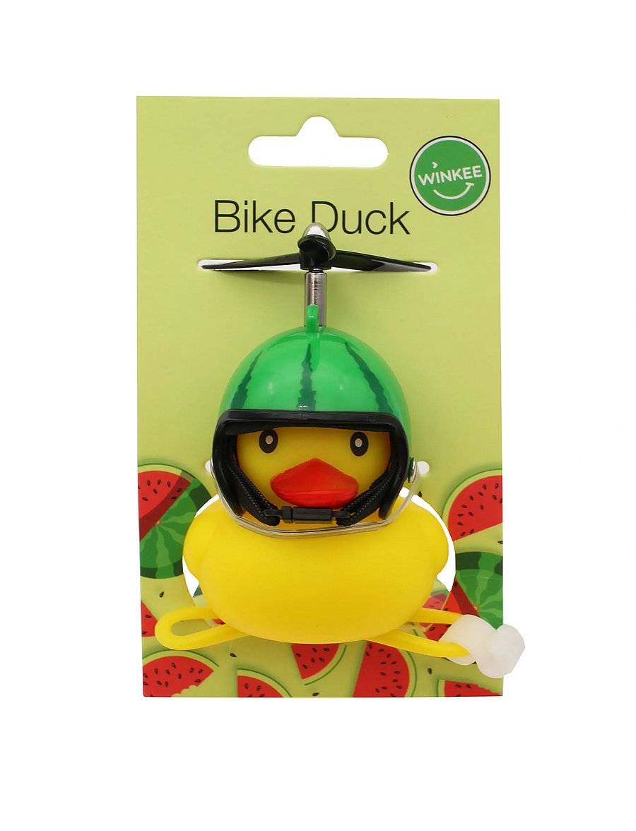 Winkee - Bike Duck Watermelon - jalgrattad - green, yellow - 0