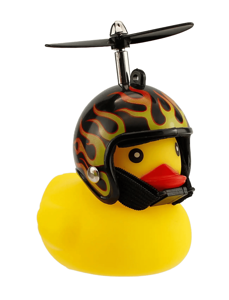 Winkee - Bike Duck Fire - jalgrattad - orange, yellow - 0