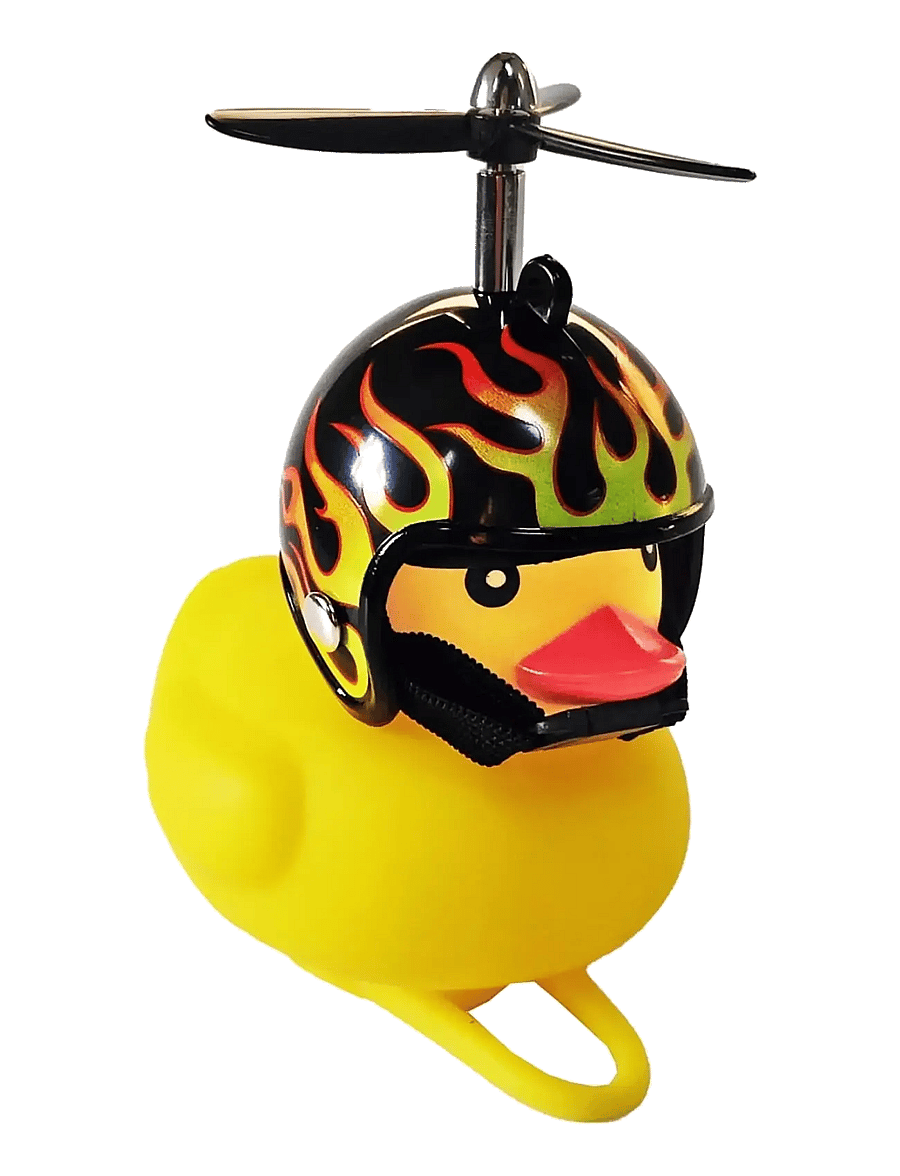 Winkee - Bike Duck Fire - jalgrattad - orange, yellow - 1