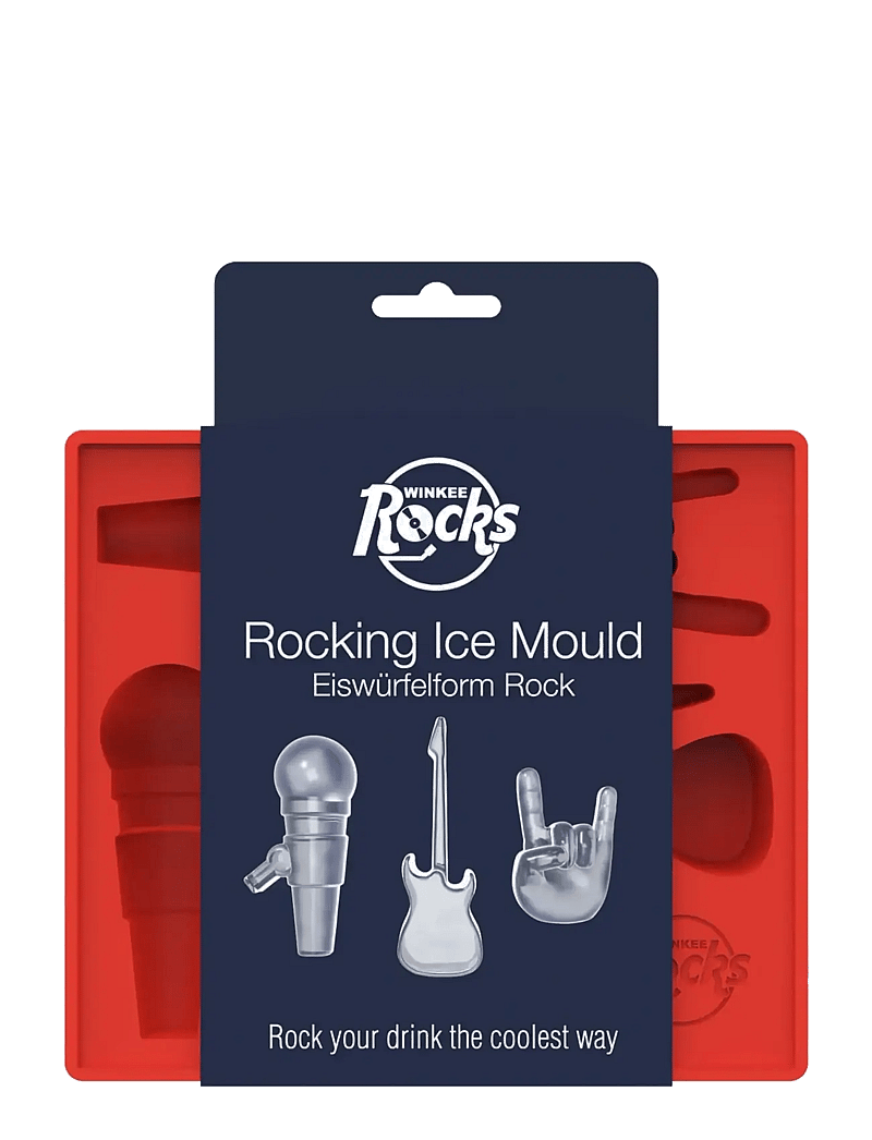 Winkee - Rock Ice Cubes - jääkuubikuvormid - red - 1