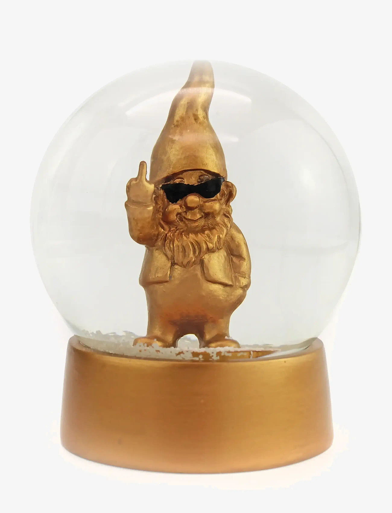 Winkee - Snekugle - Snow Globe Gnome gold - snekugler - gold - 1
