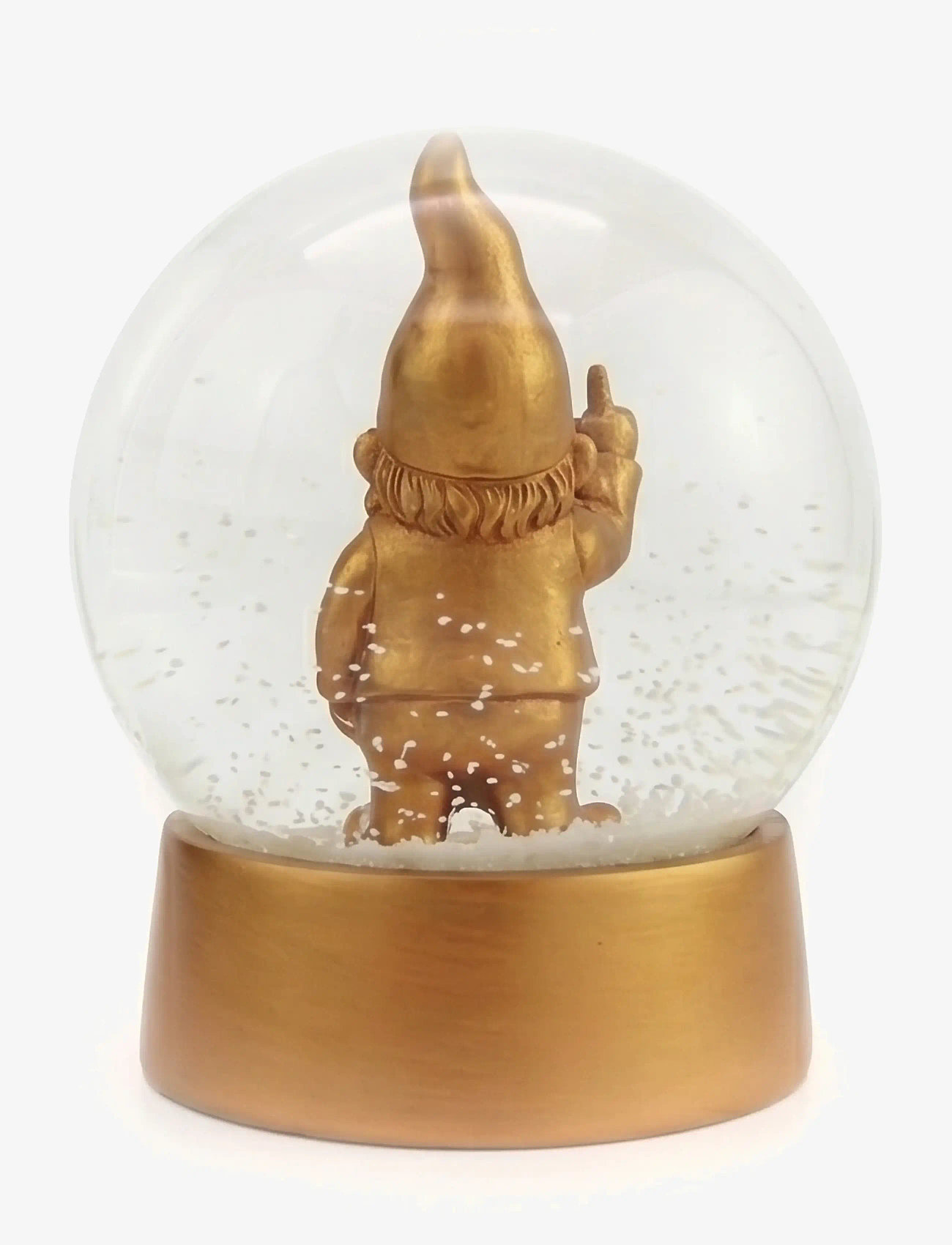 Winkee - Snekugle - Snow Globe Gnome gold - snekugler - gold - 2