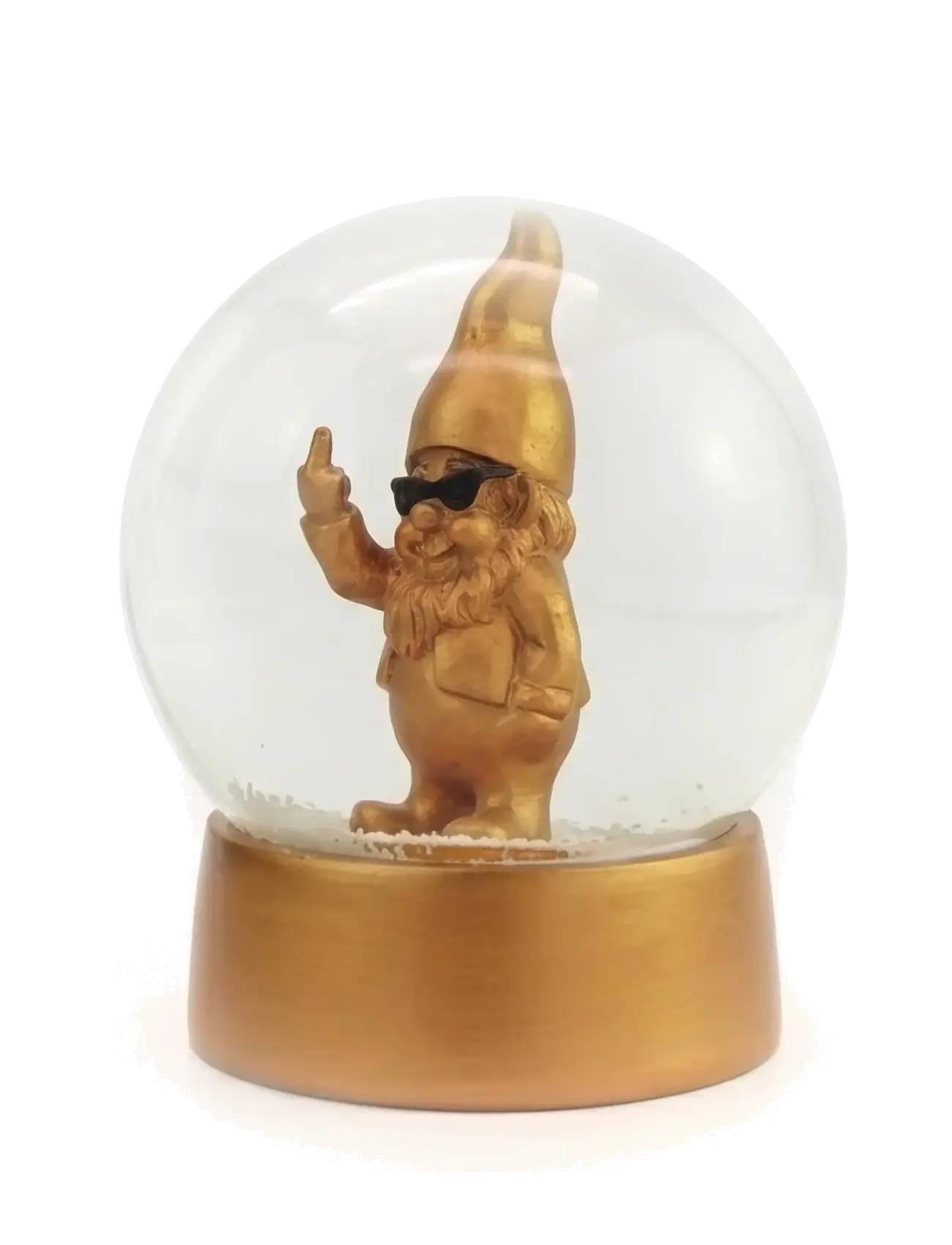 Winkee - Snow Globe Gnome - snow globes - gold - 4