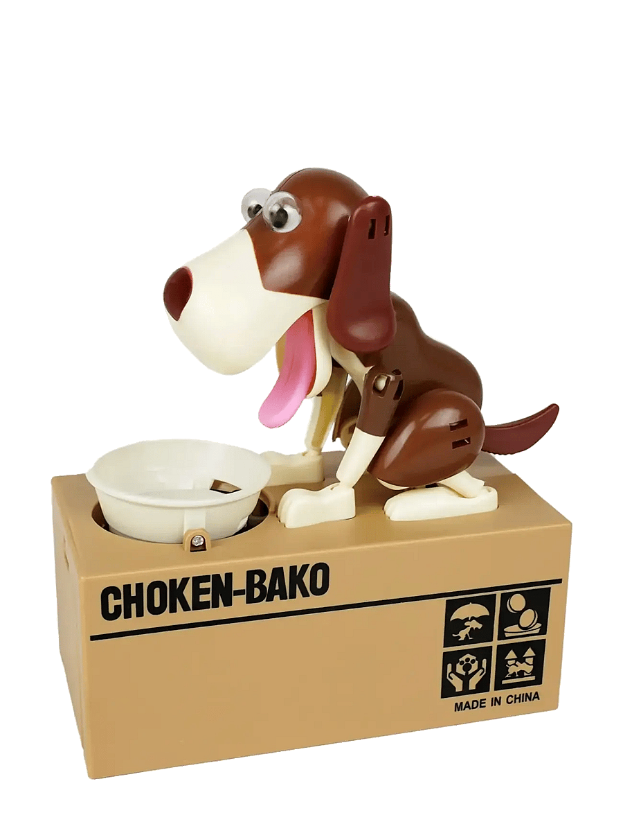 Winkee - Dog piggy bank - rahakassad - multi/pattern - 1